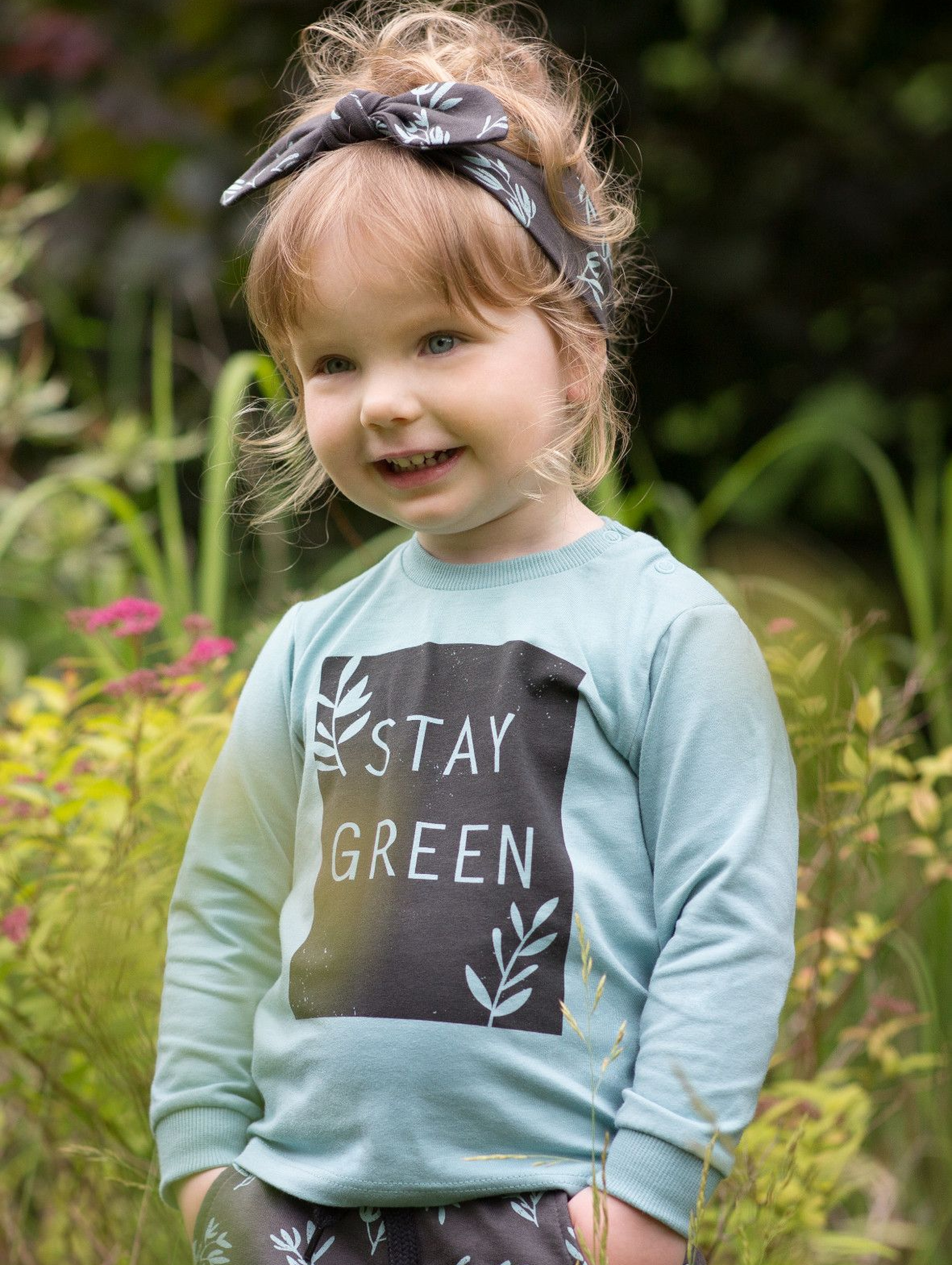 Bluzka niemowlęca - STAY GREEN