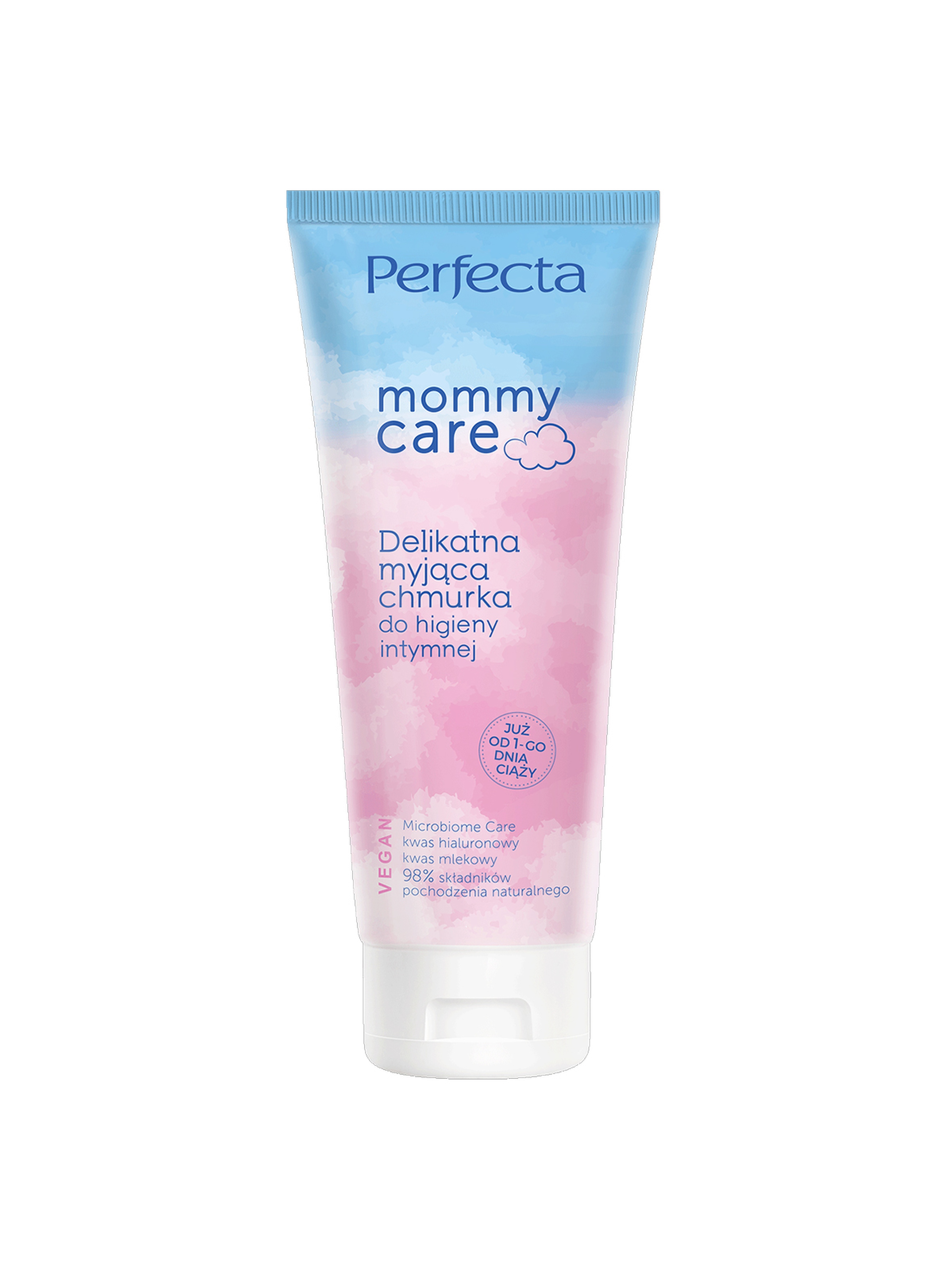 Perfecta Mommy Care, delikatna myjąca chmurka do higieny intymnej, 250 ml