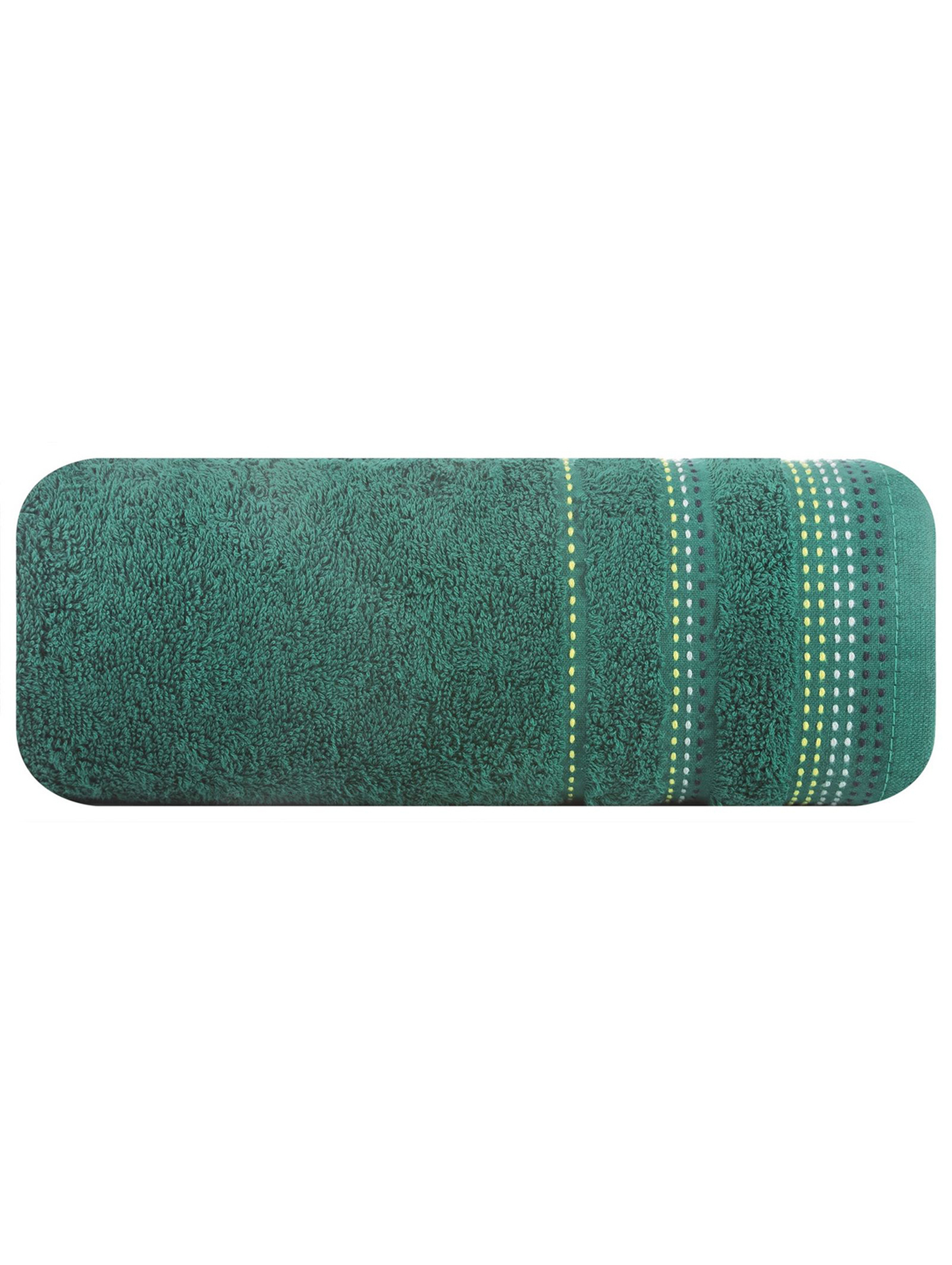 Ręcznik Pola 70x140 cm - butelkowy zielony