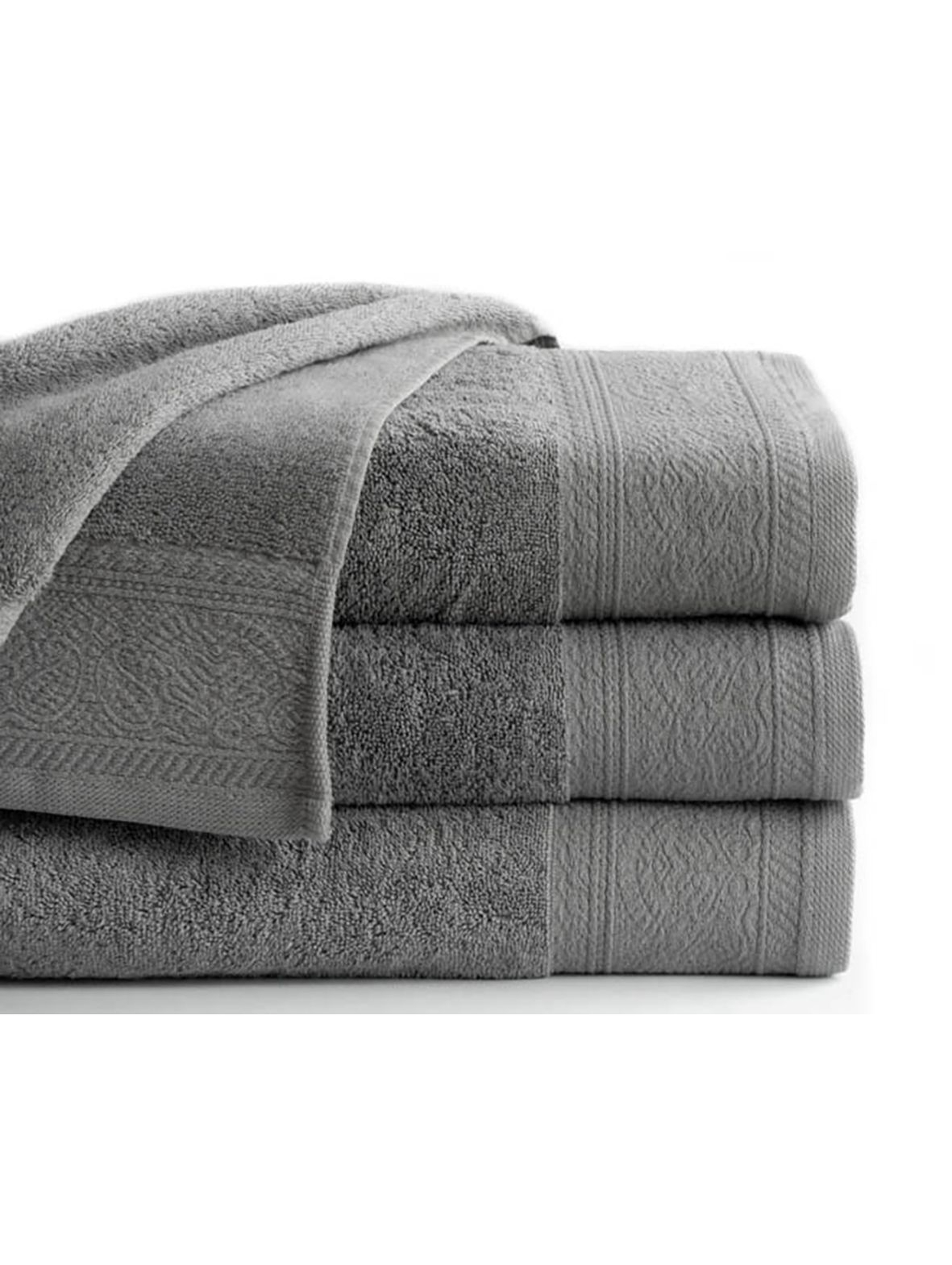 Bawełniany ręcznik MASSIMO 50x90cm - szary