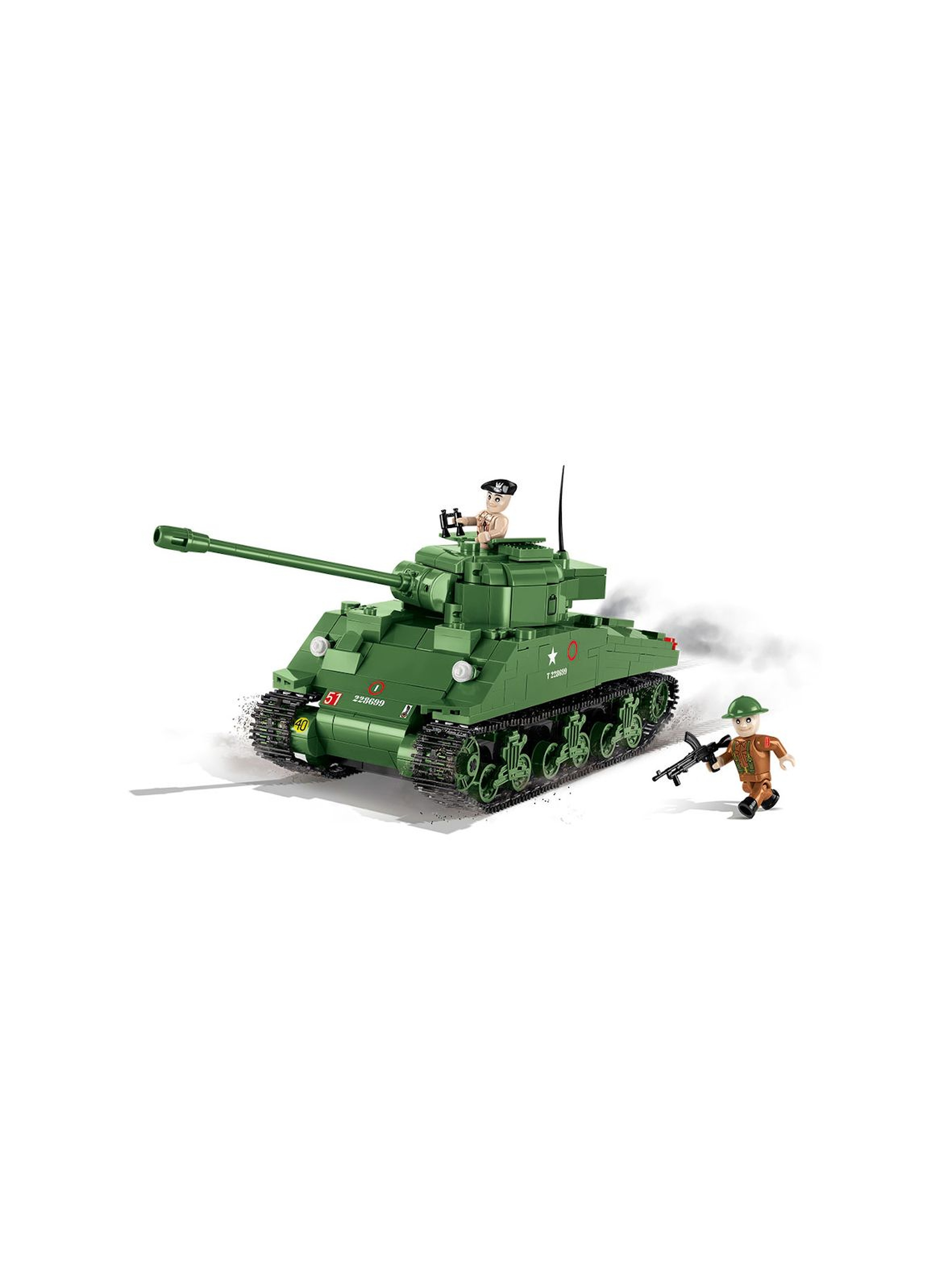 Klocki Cobi Small Army Sherman Firefly 500el