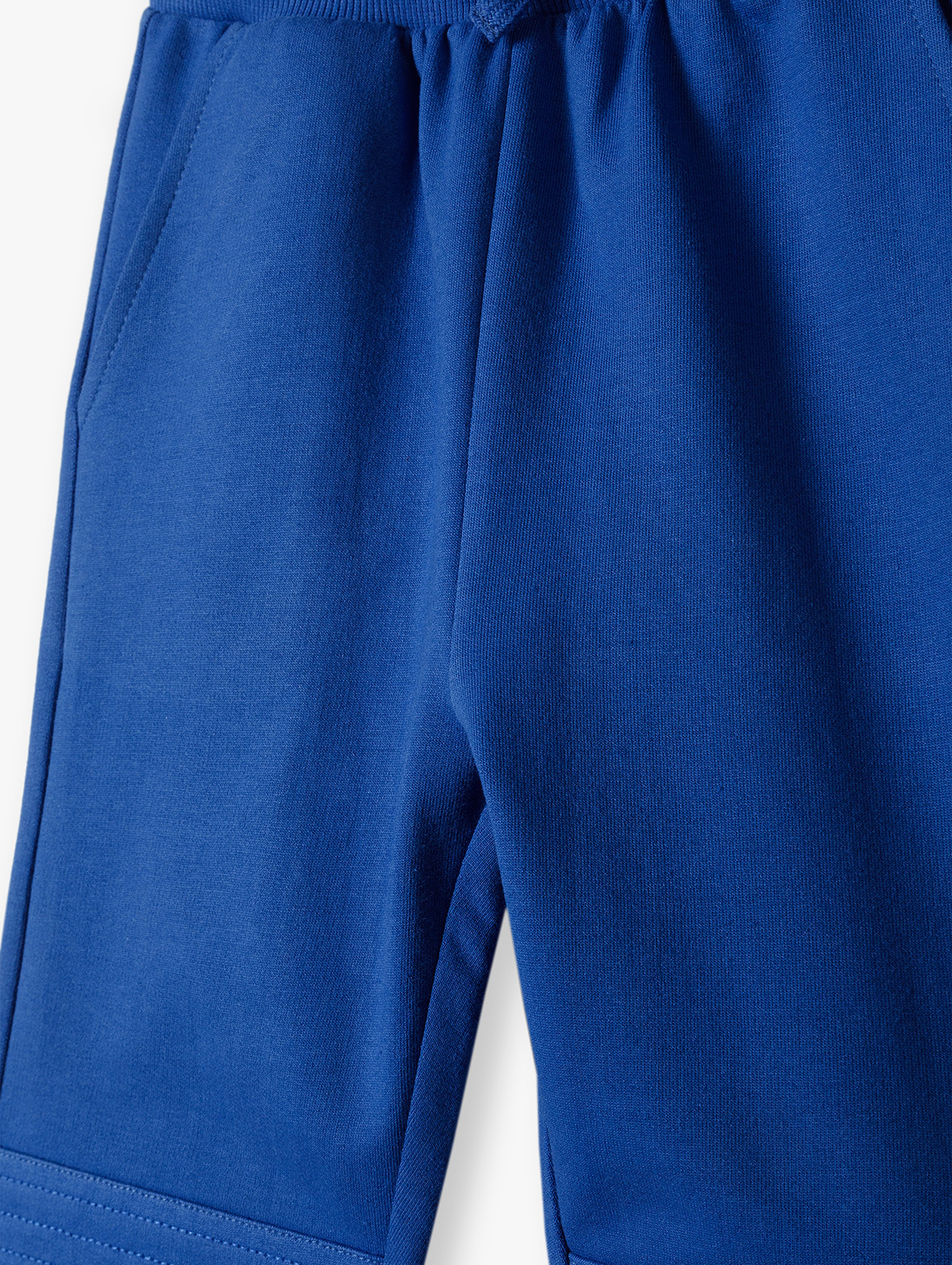 Spodnie dresowe ze wzmacnianymi kolanami - niebieskie - 5.10.15.