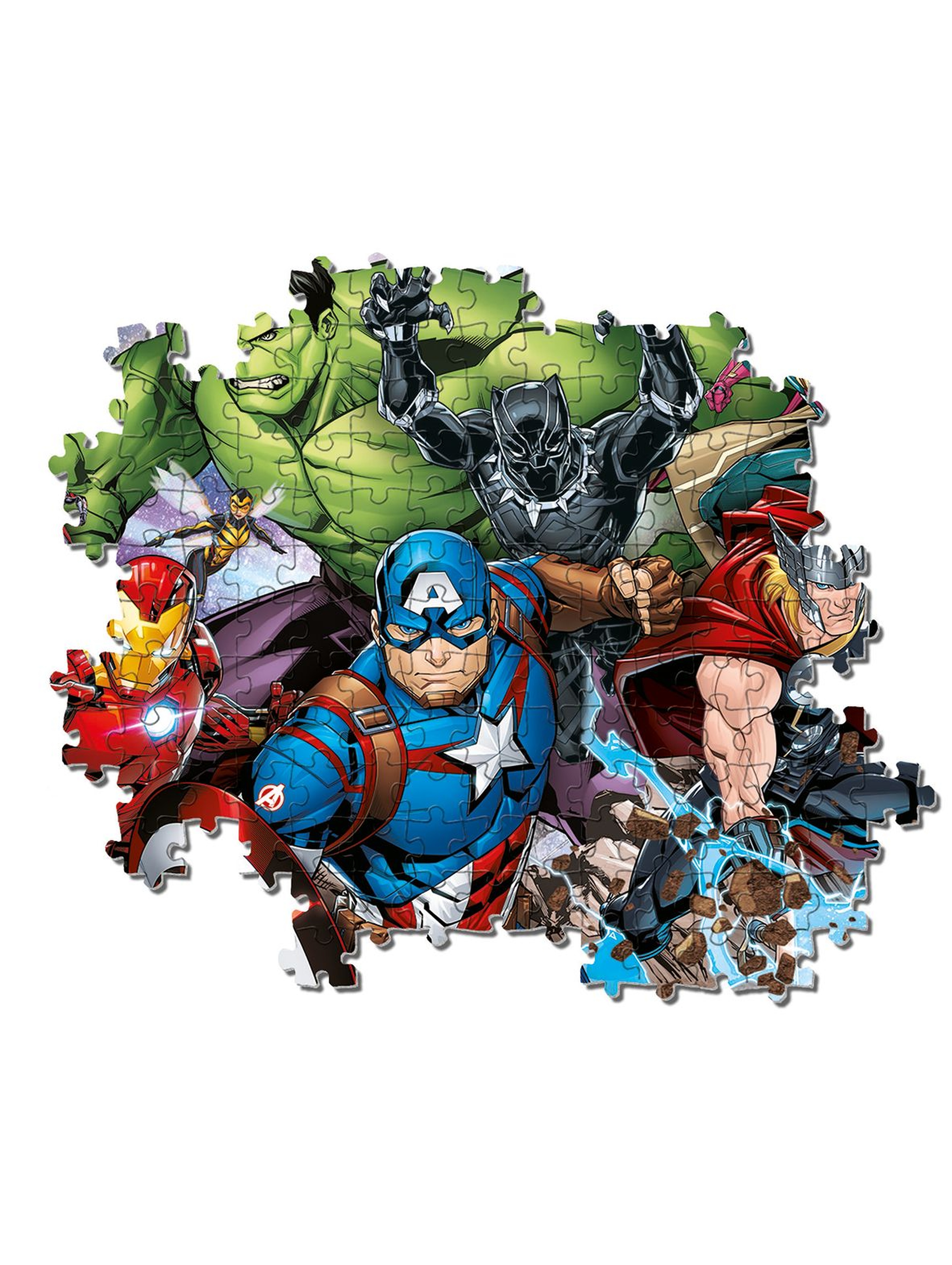 Puzzle Super Color Avengers  - 180 elementów wiek 7+