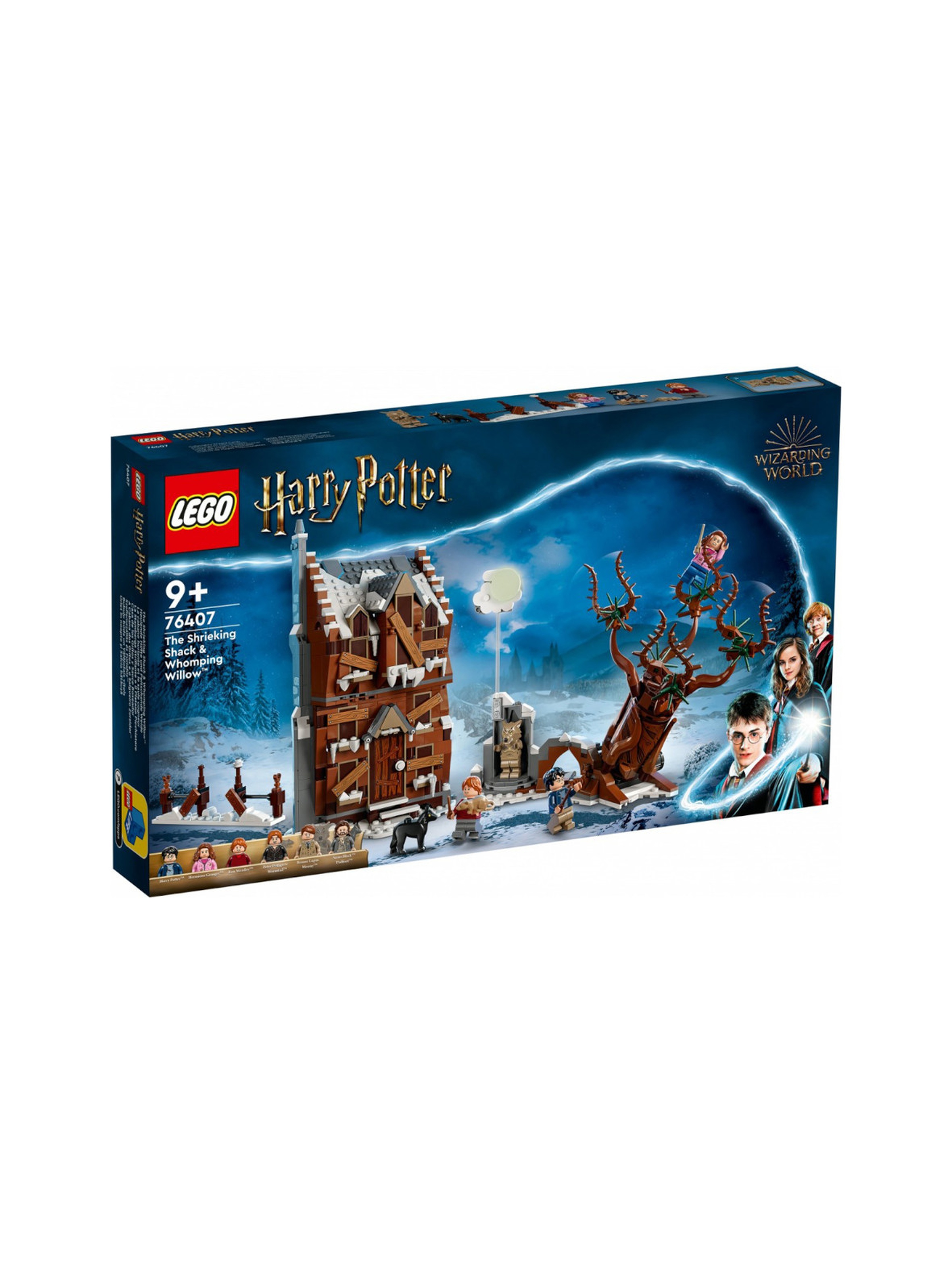 Klocki LEGO Harry Potter 76407 Wrzeszcząca Chata i Wierzba Bijąca - 777 elementy, wiek 9 +