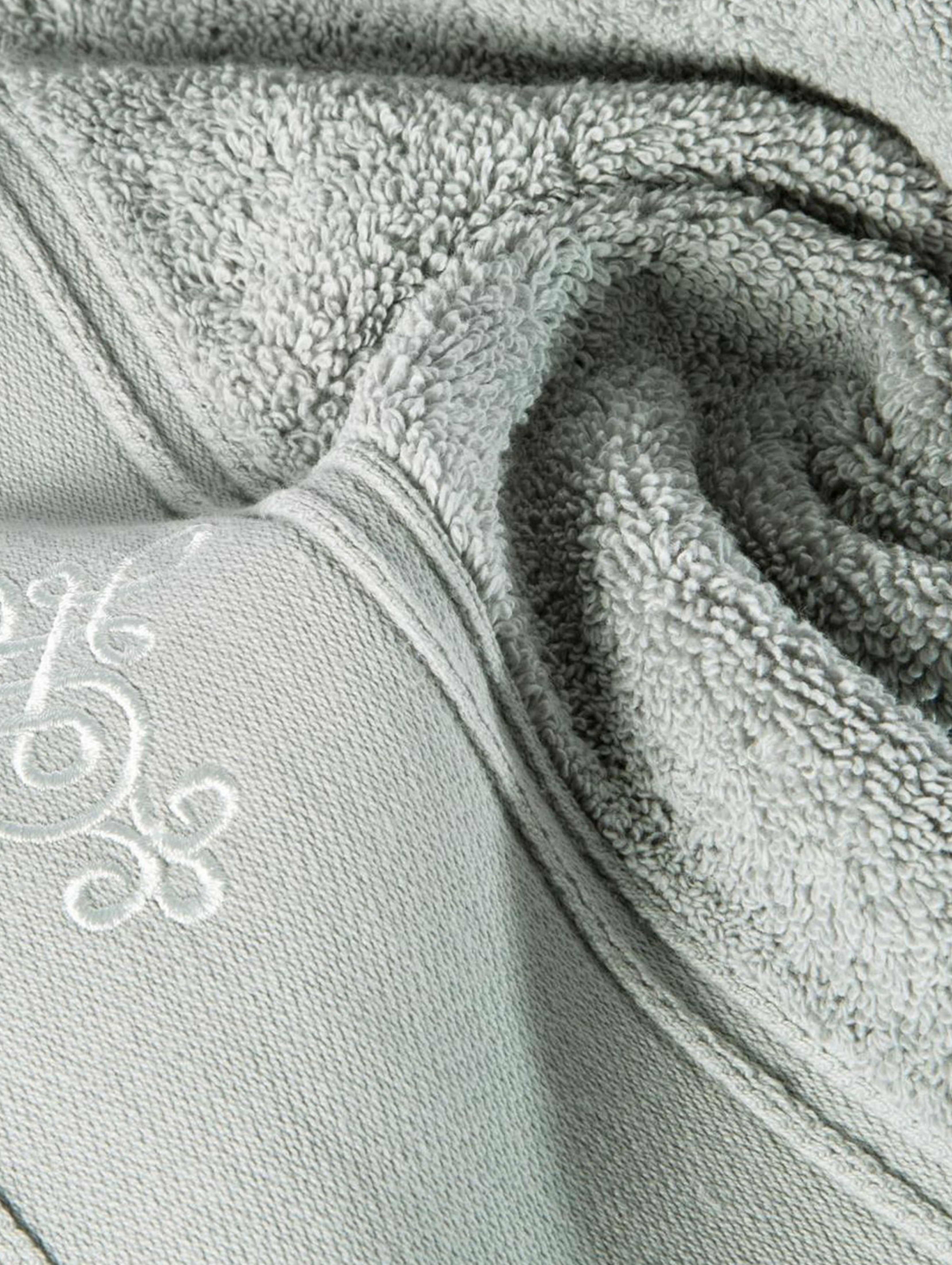 Ręcznik kąpielowy70x140 cm - srebrny