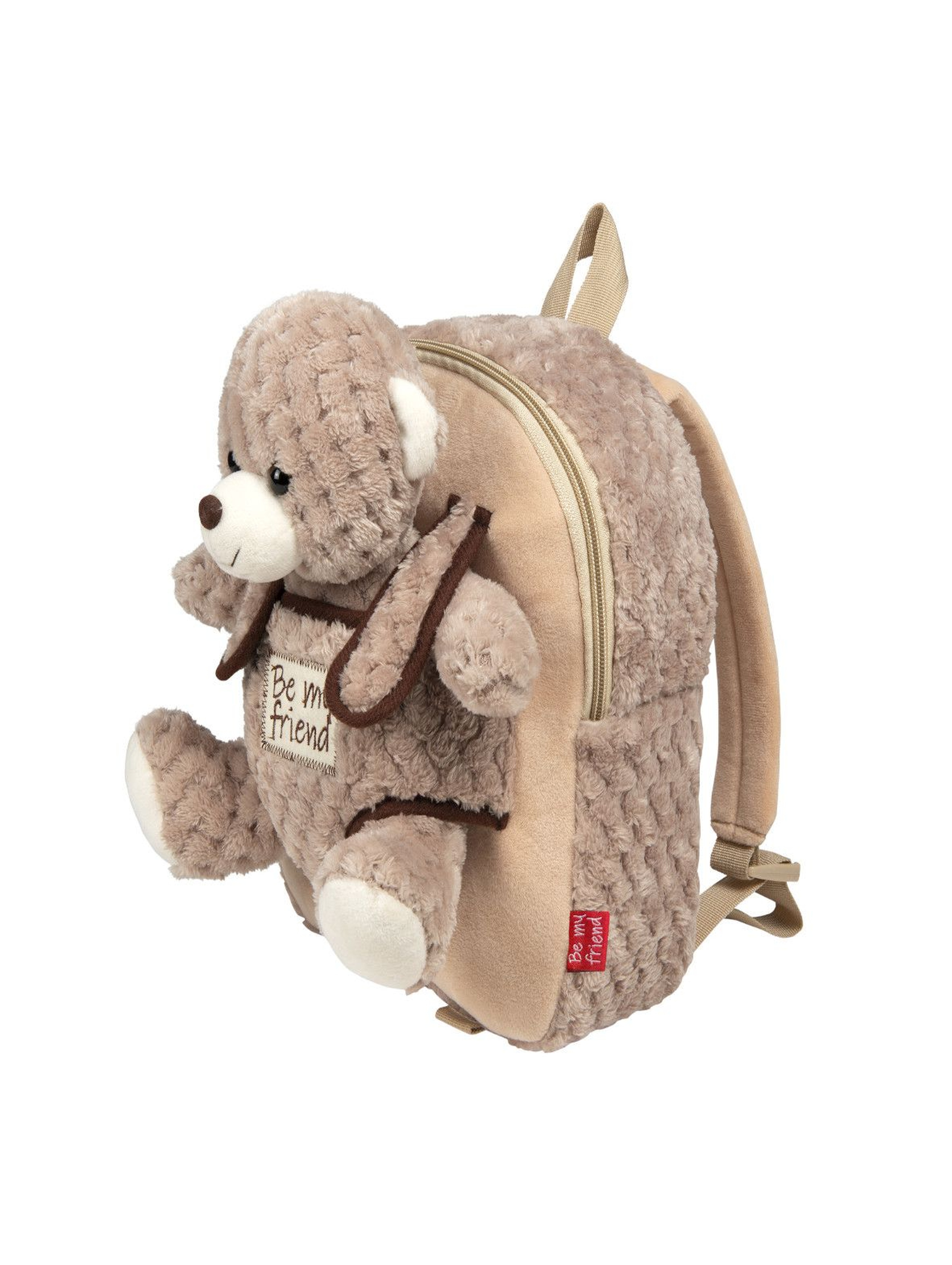Plecak pluszowy z przytulanką -  Milly Bear wiek 2+