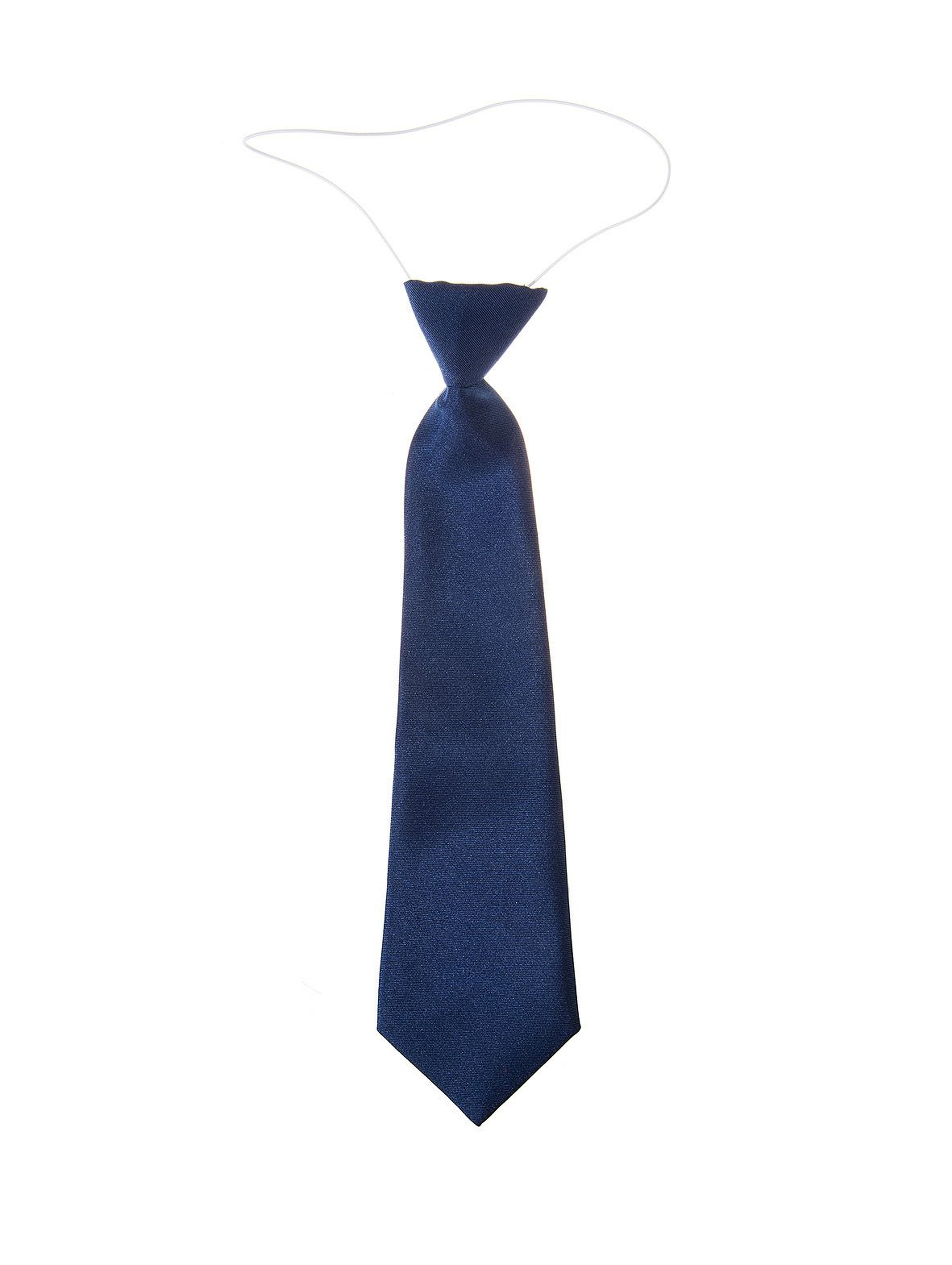 Granatowy krawat dla chłopca