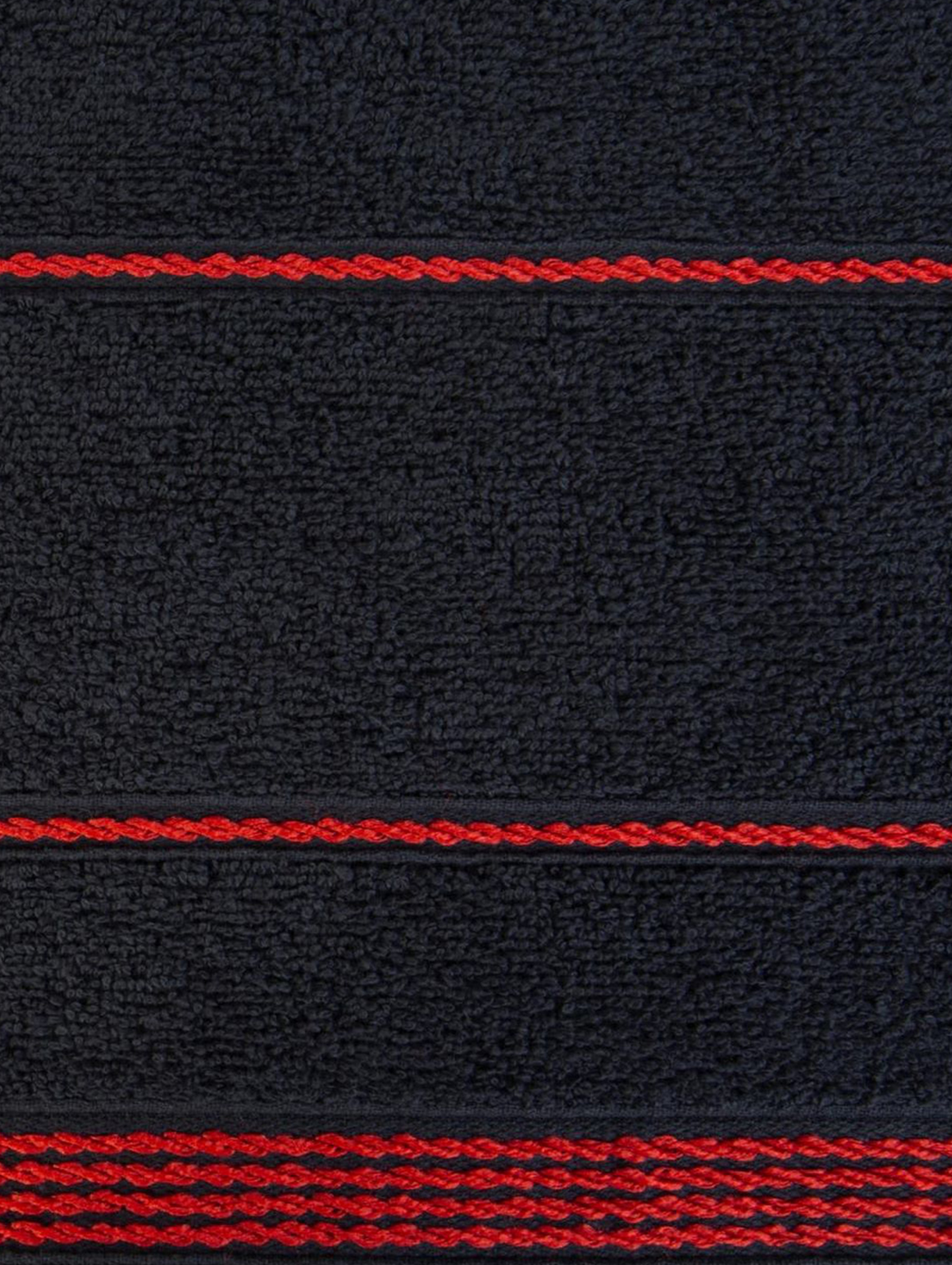 Ręcznik Mira 70x140 cm - czarny