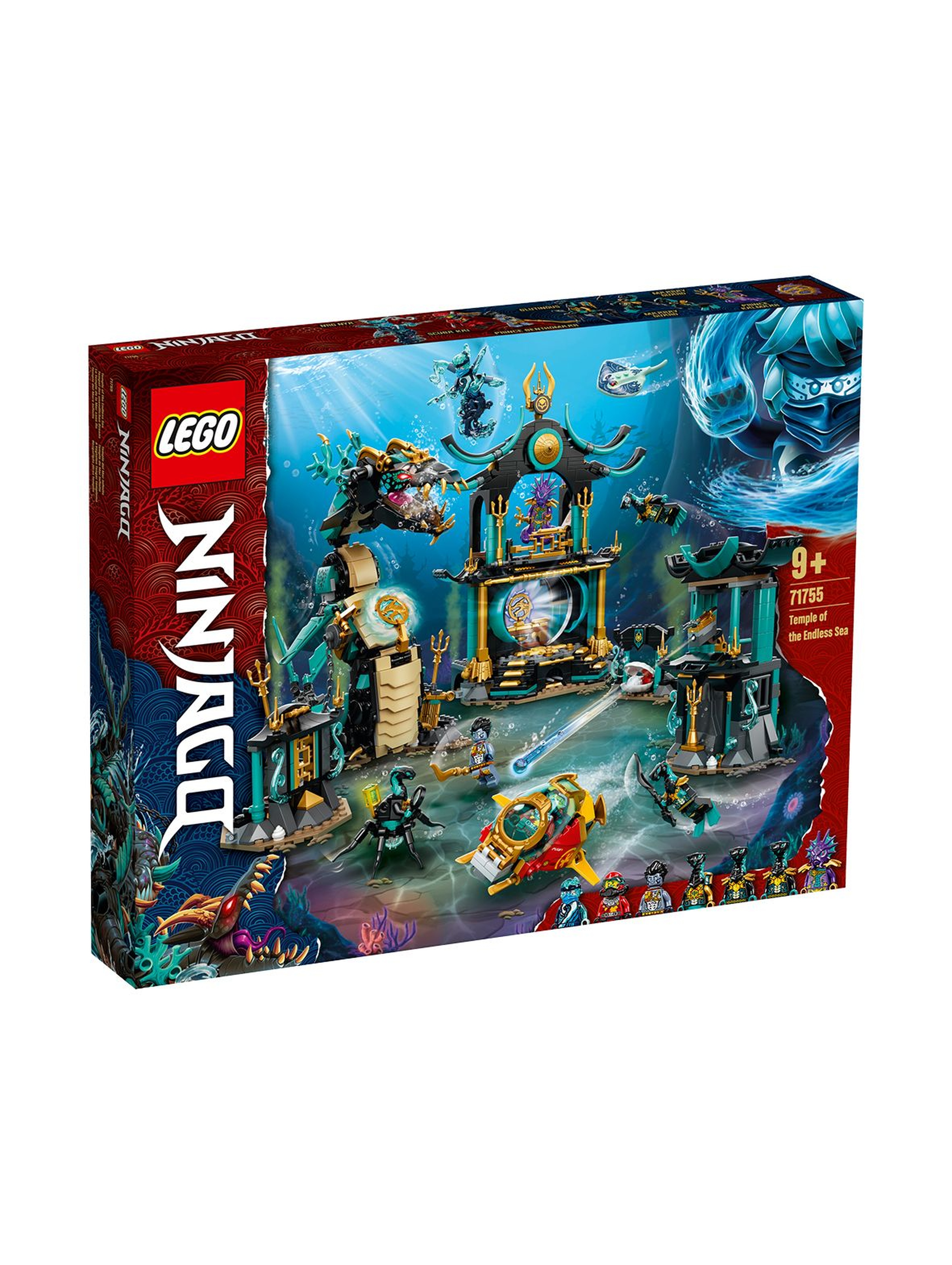LEGO Ninjago - Świątynia Bezkresnego Morza 71755  - 1060 el wiek 9+