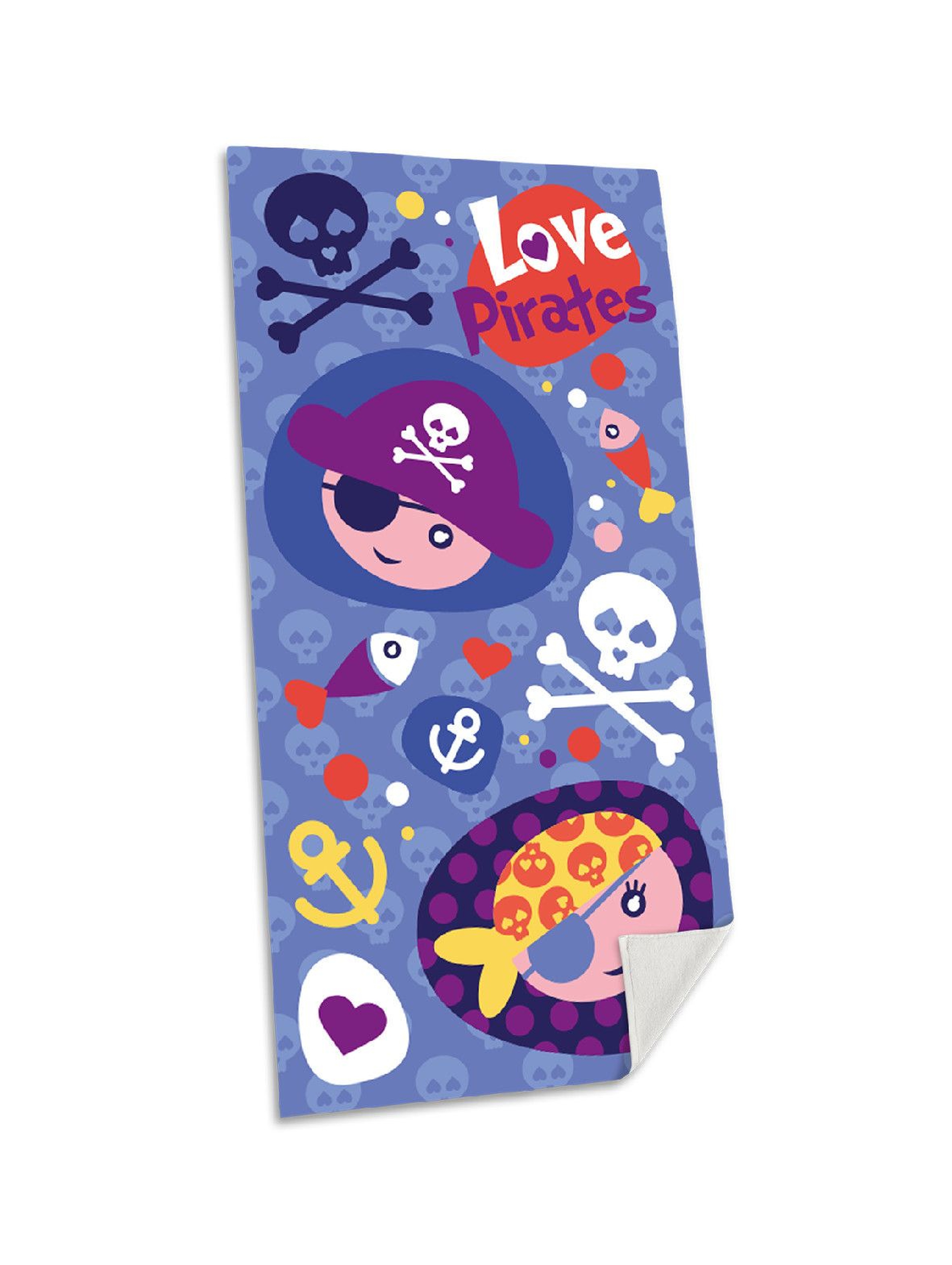 Ręcznik plażowy  Love Pirates 140x70cm