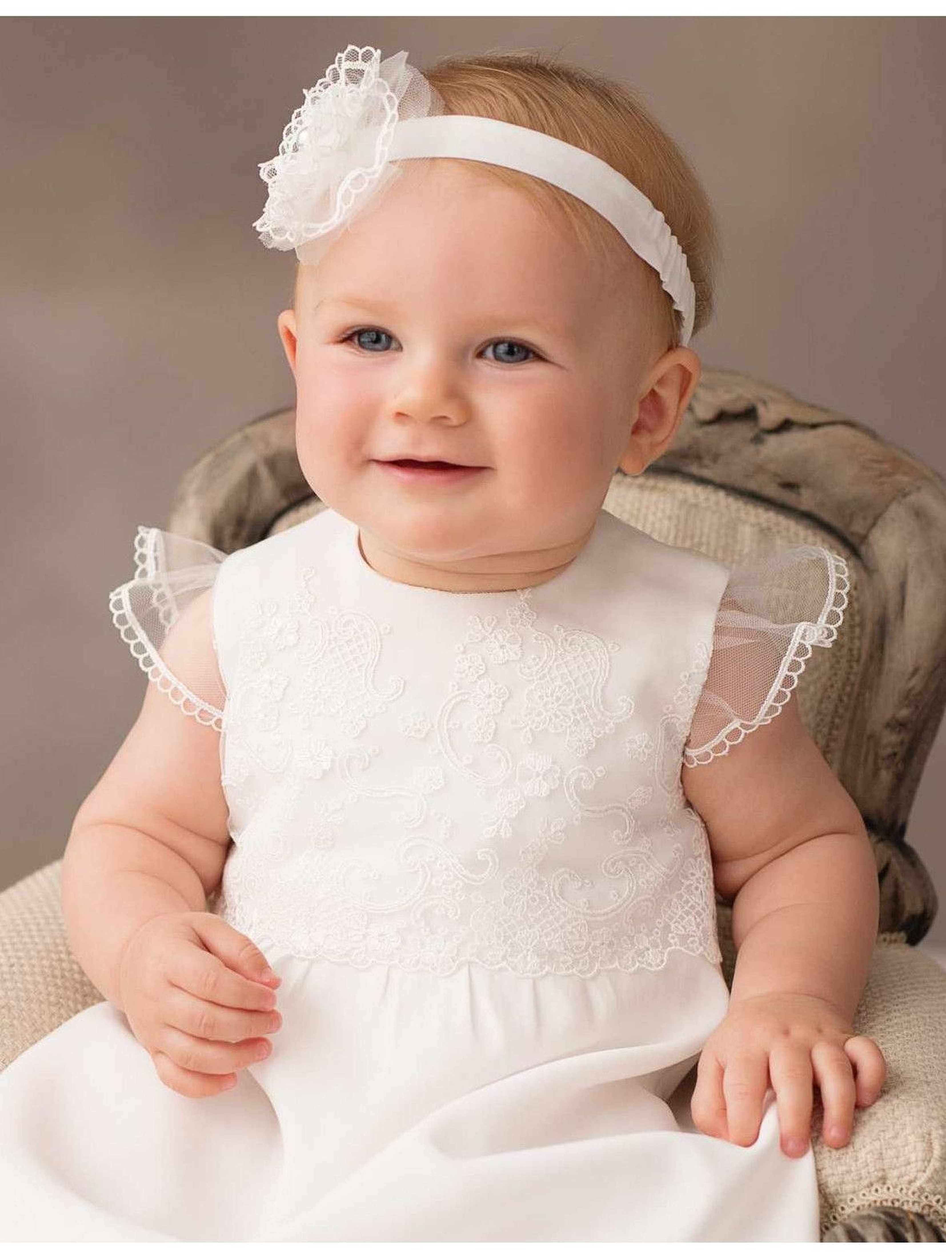 Sukienka niemowlęca do chrztu- Marcelina
