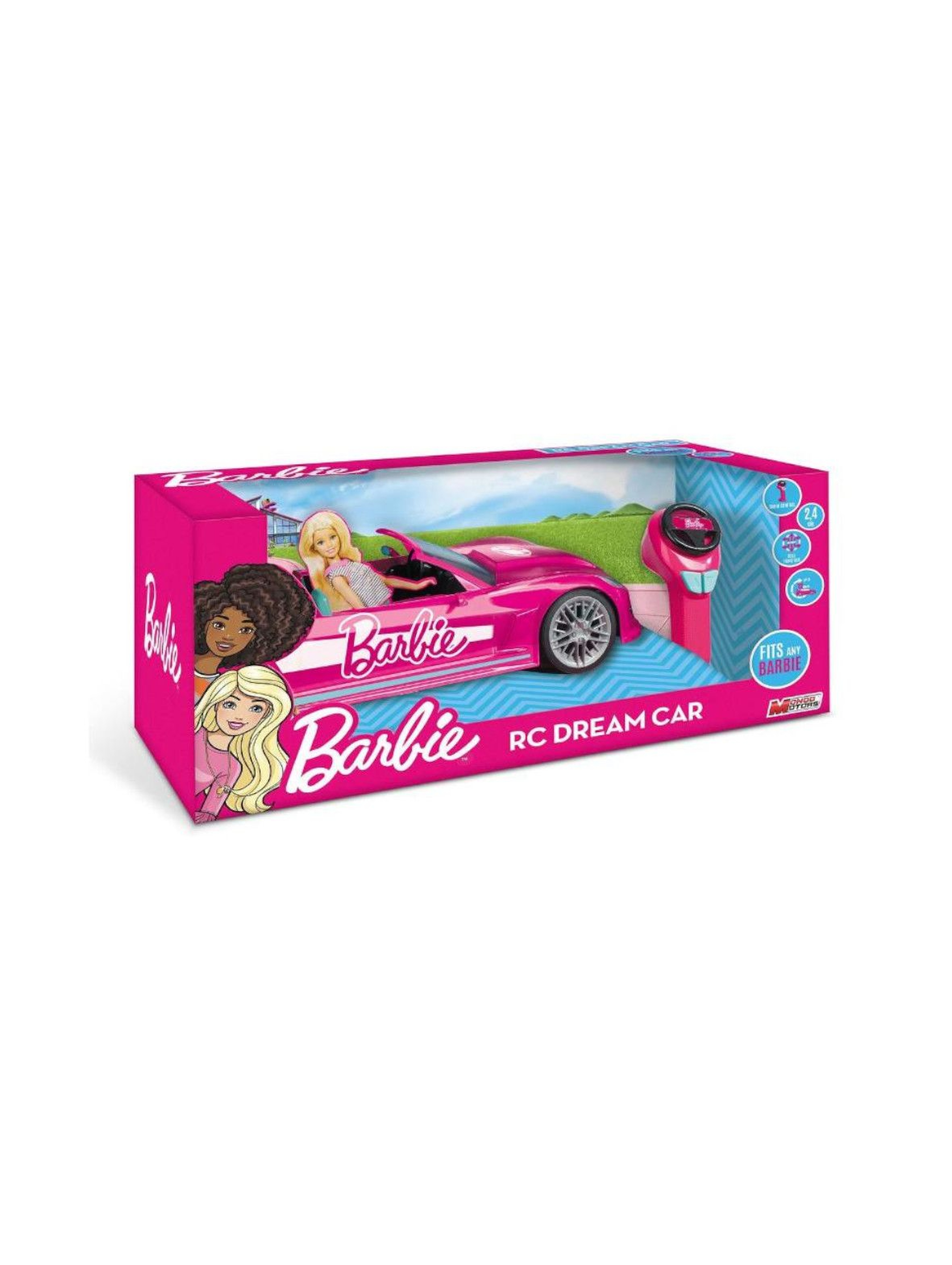 Samochód marzeń Barbie sterowany Barbie - różowy