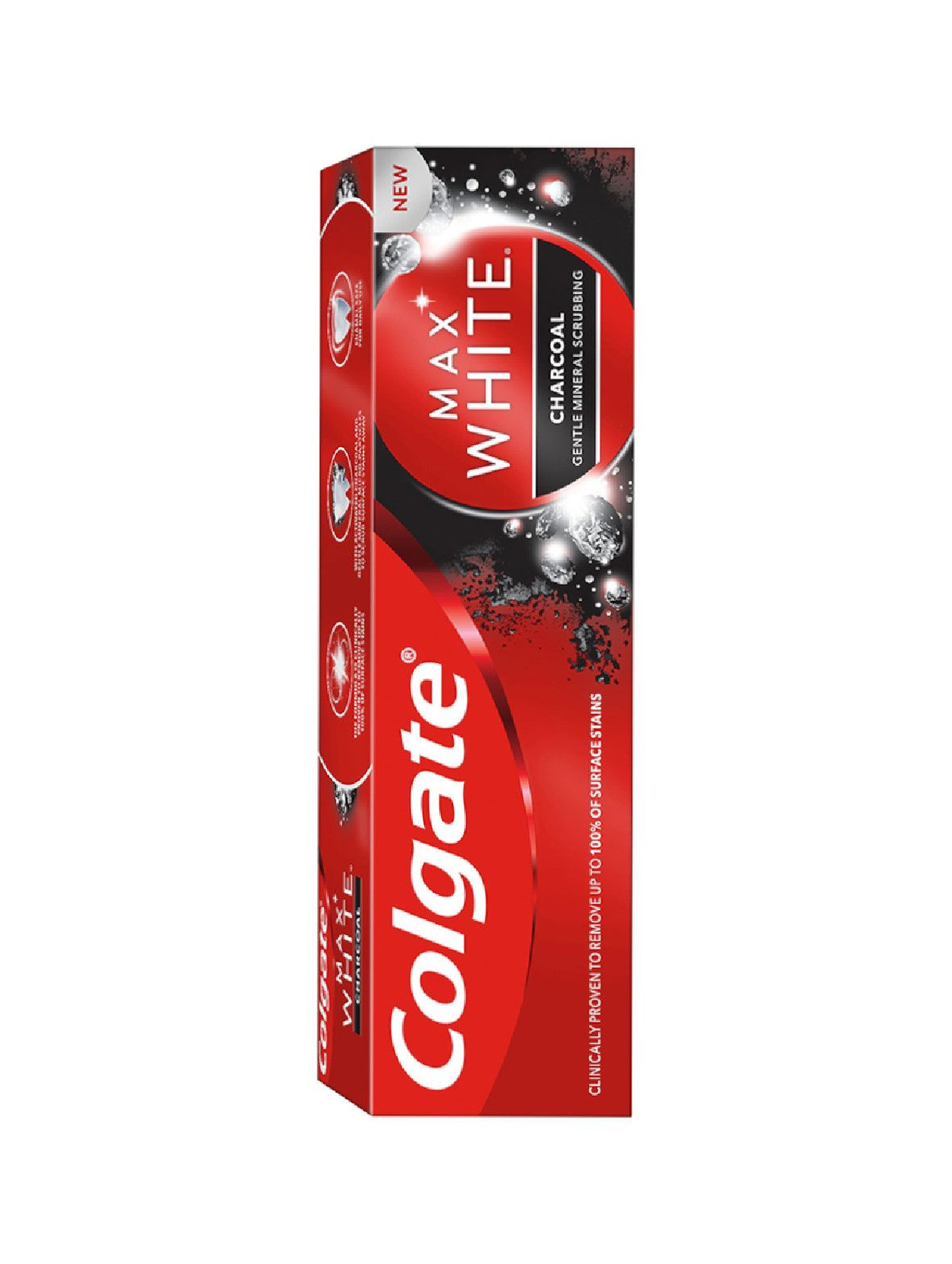 Colgate Max White Charcoal Wybielająca pasta do zębów z aktywnym węglem 75ml