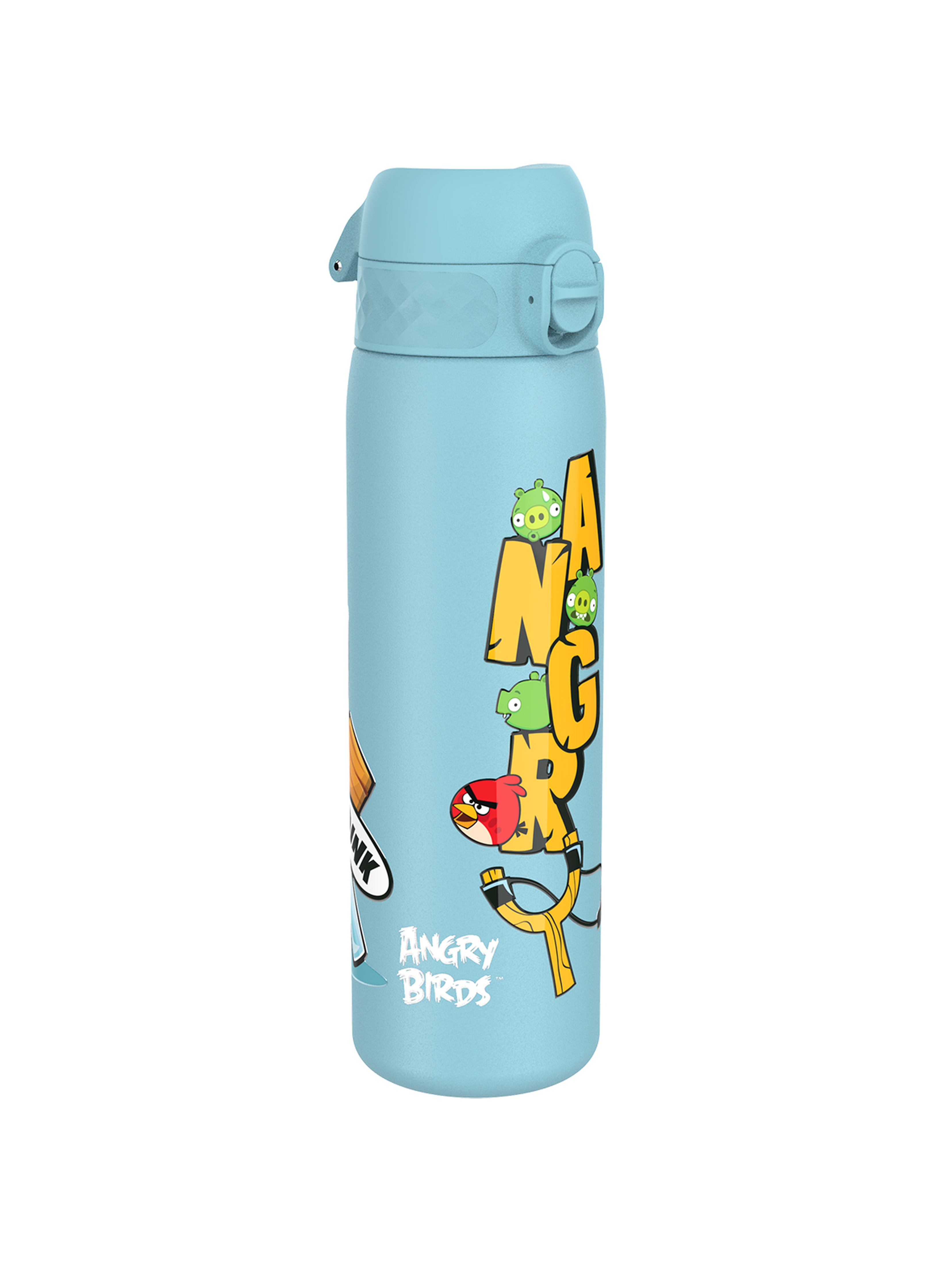 Butelka na wodę ION8 Single Wall Angry Birds Angry  600ml niebieska