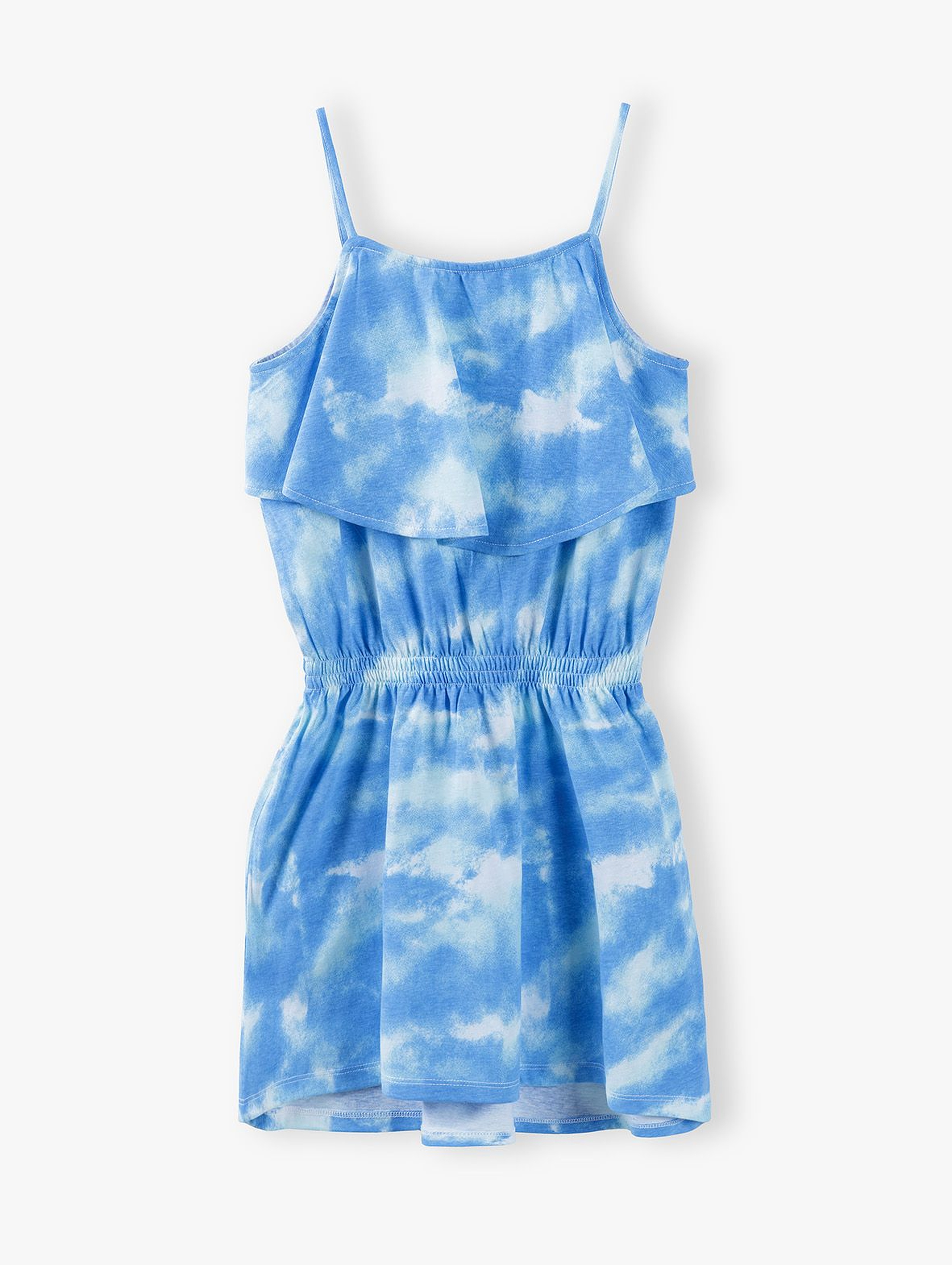 Sukienka na lato - niebieska