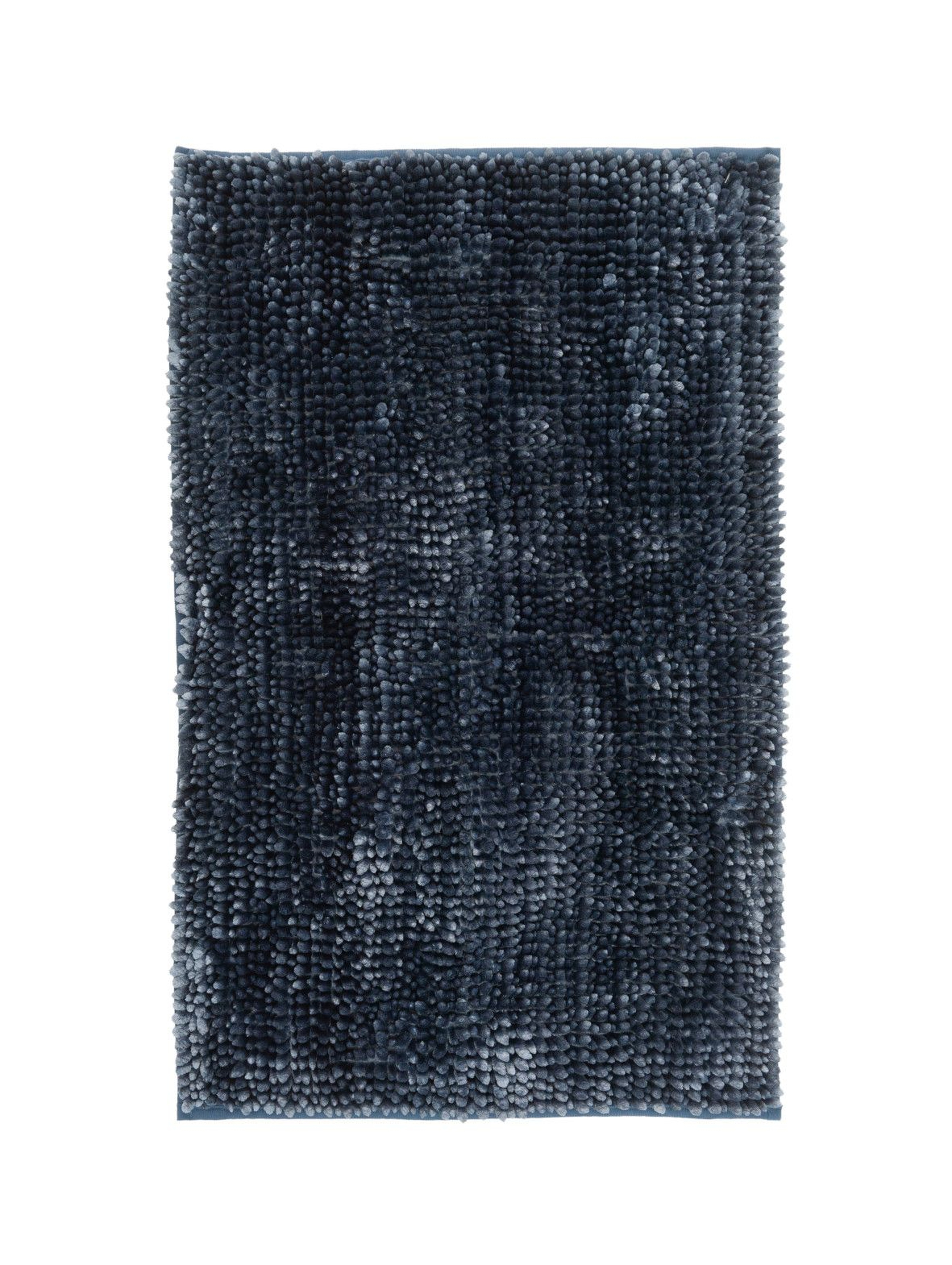Granatowy dywanik  łazienkowy Lumine 50x80 cm