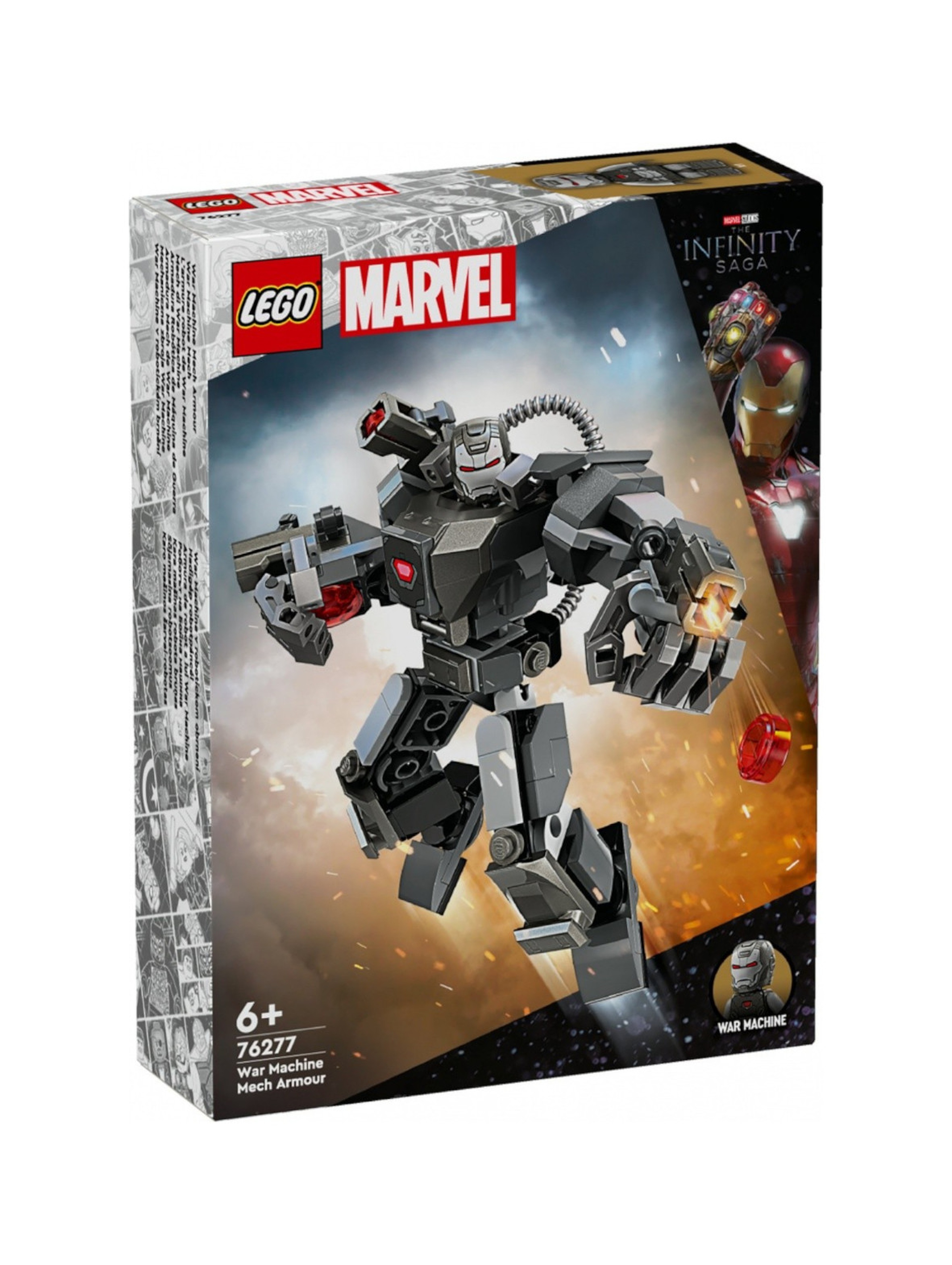 LEGO Klocki Super Heroes 76277 Mechaniczna zbroja War Machine