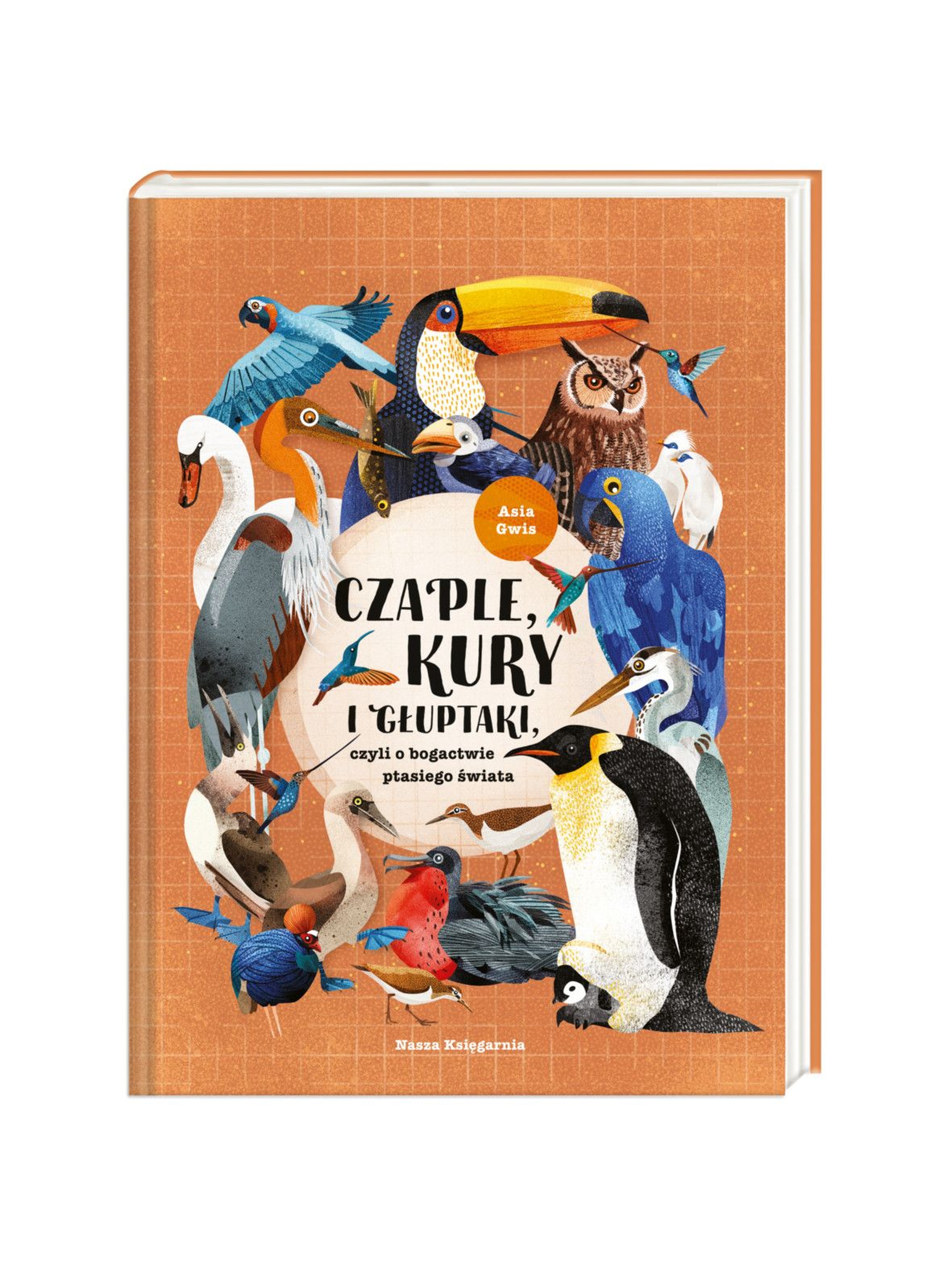 Książka- Czaple, kury i głuptaki, czyli o bogactwie ptasiego świata
