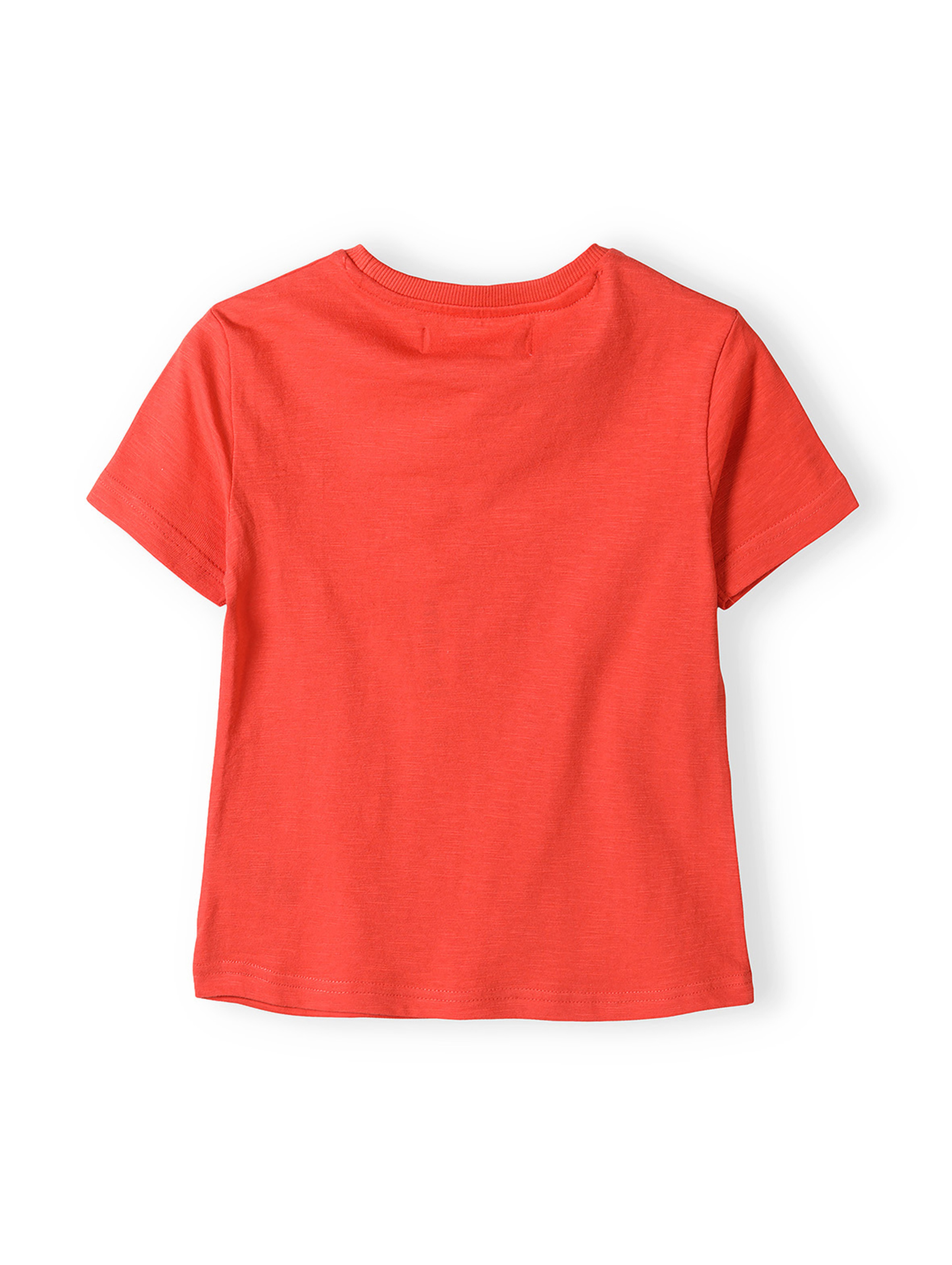 Czerwona koszulka bawełniana dla chłopca
