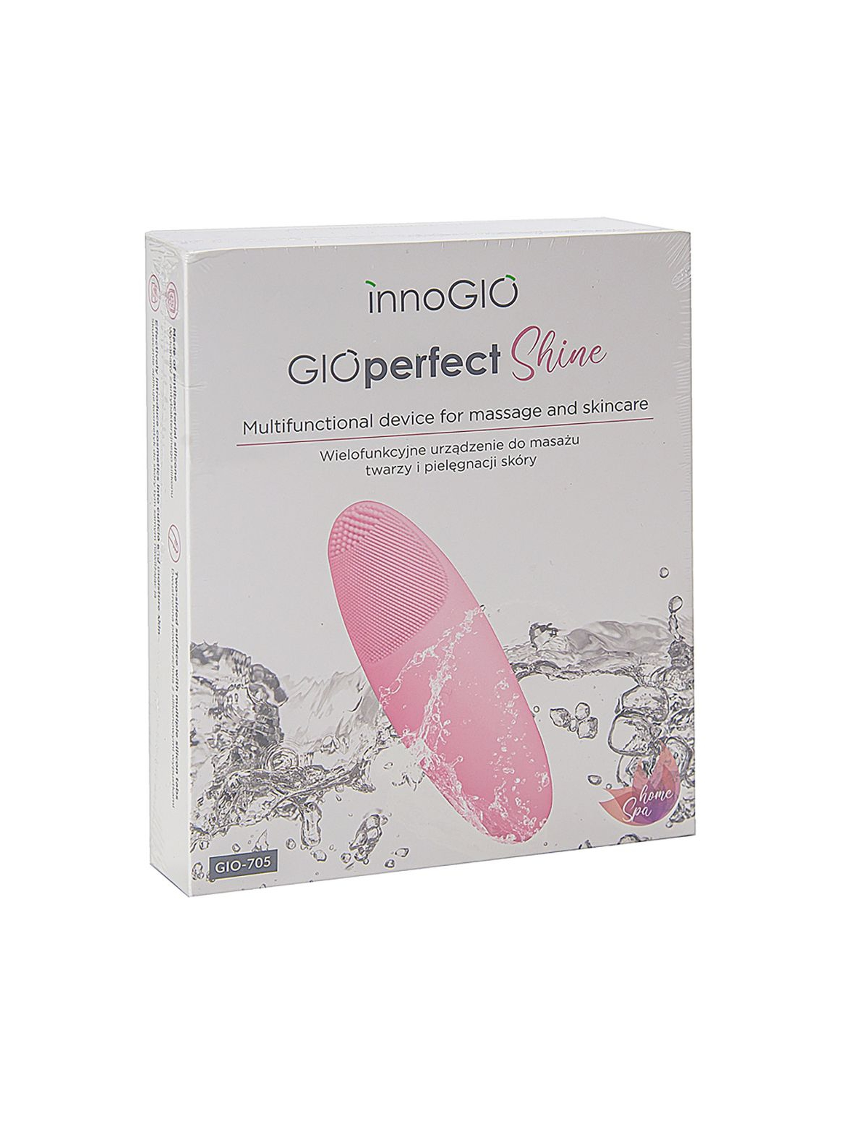 InnoGIO Wielofunkcyjne urządzenie do masażu twarzy i pielęgnacji skóry GIOPERFECT SHINE GIO-705