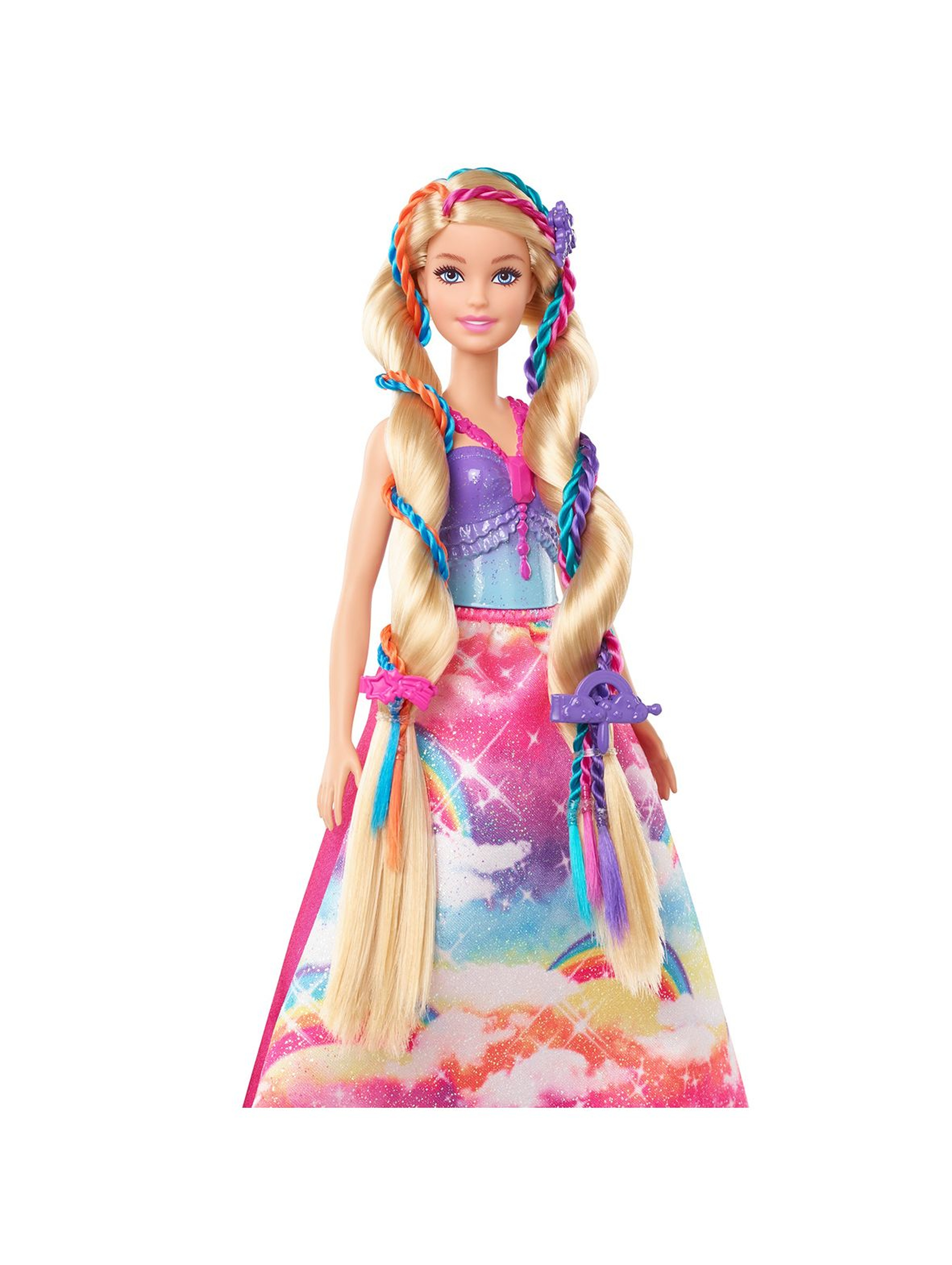 Barbie Księżniczka Zakręcone pasemka - wiek 3+
