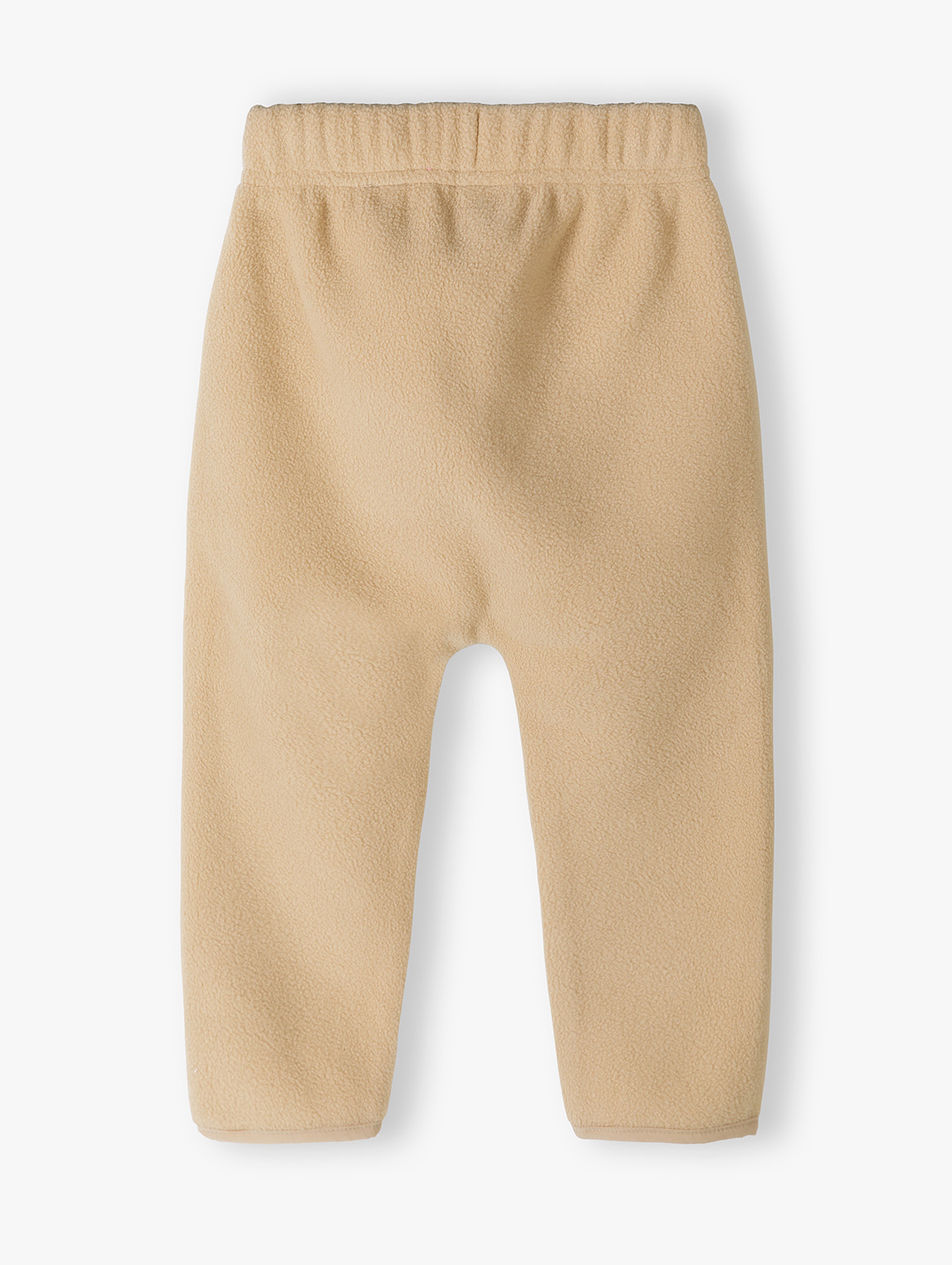 Beżowe spodnie dresowe niemowlęce