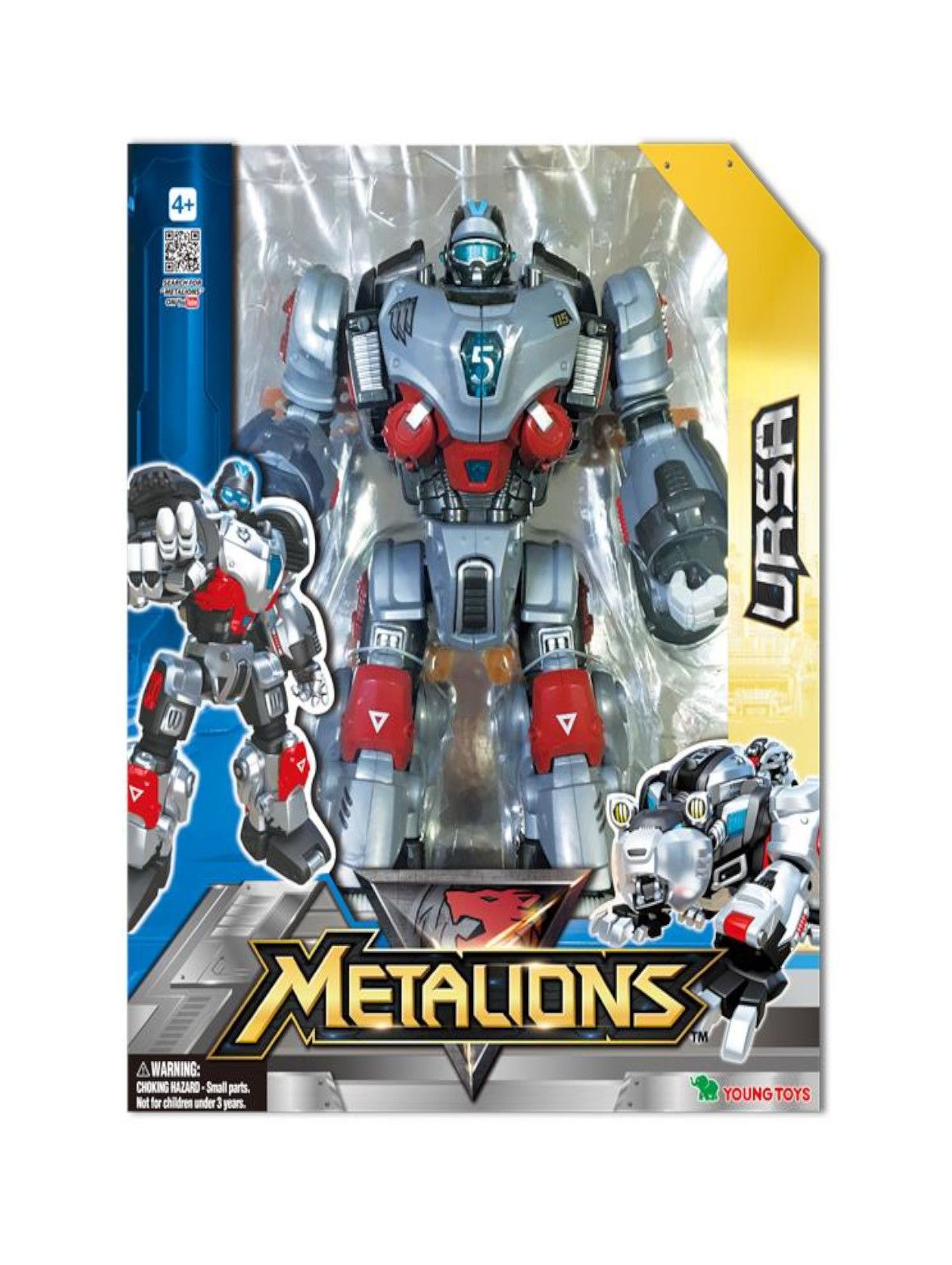 Metalions Ursa Robot transformer figurka wiek 4+