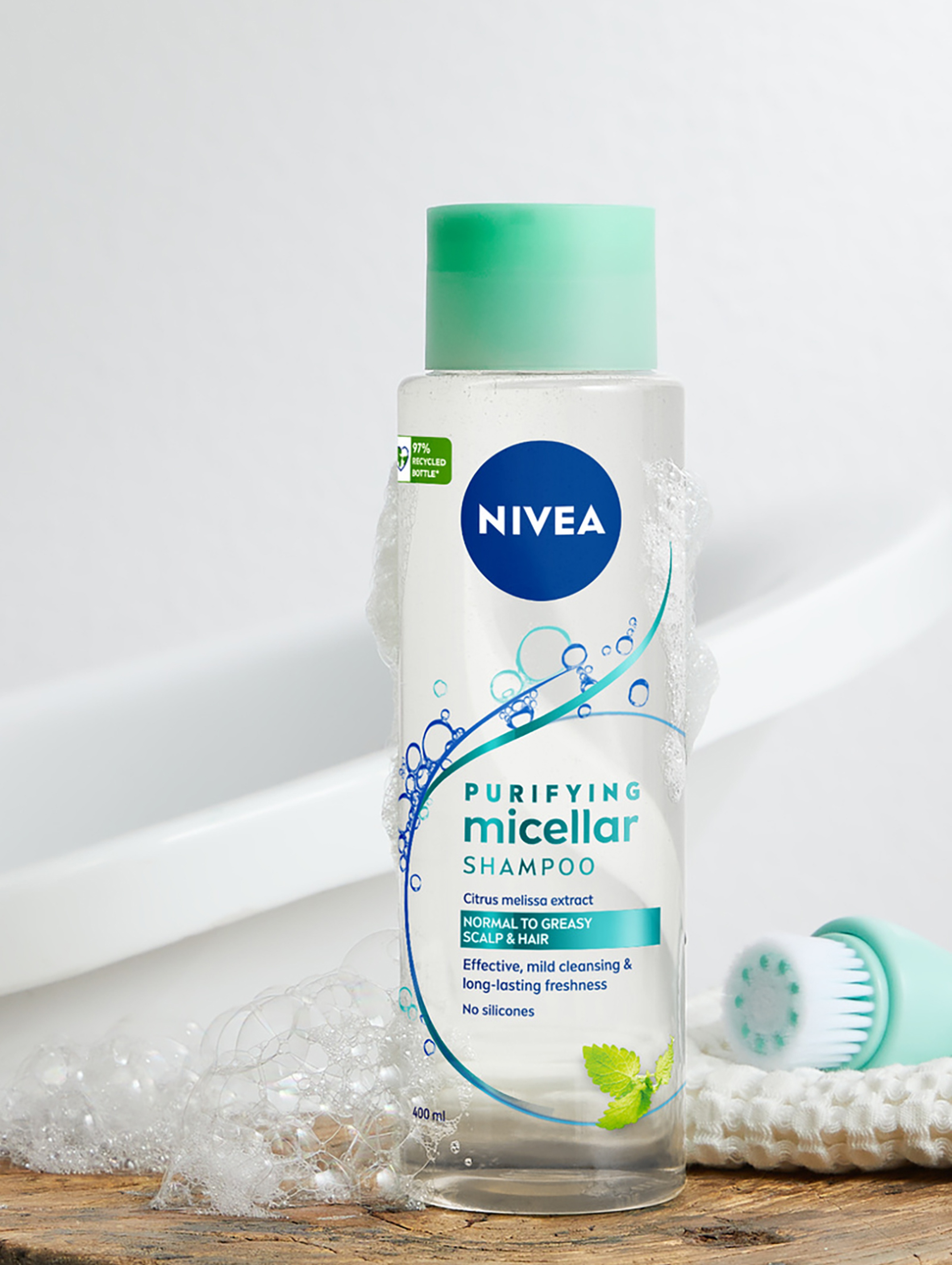 Nivea Micelarny szampon głęboko oczyszczający 400 ml