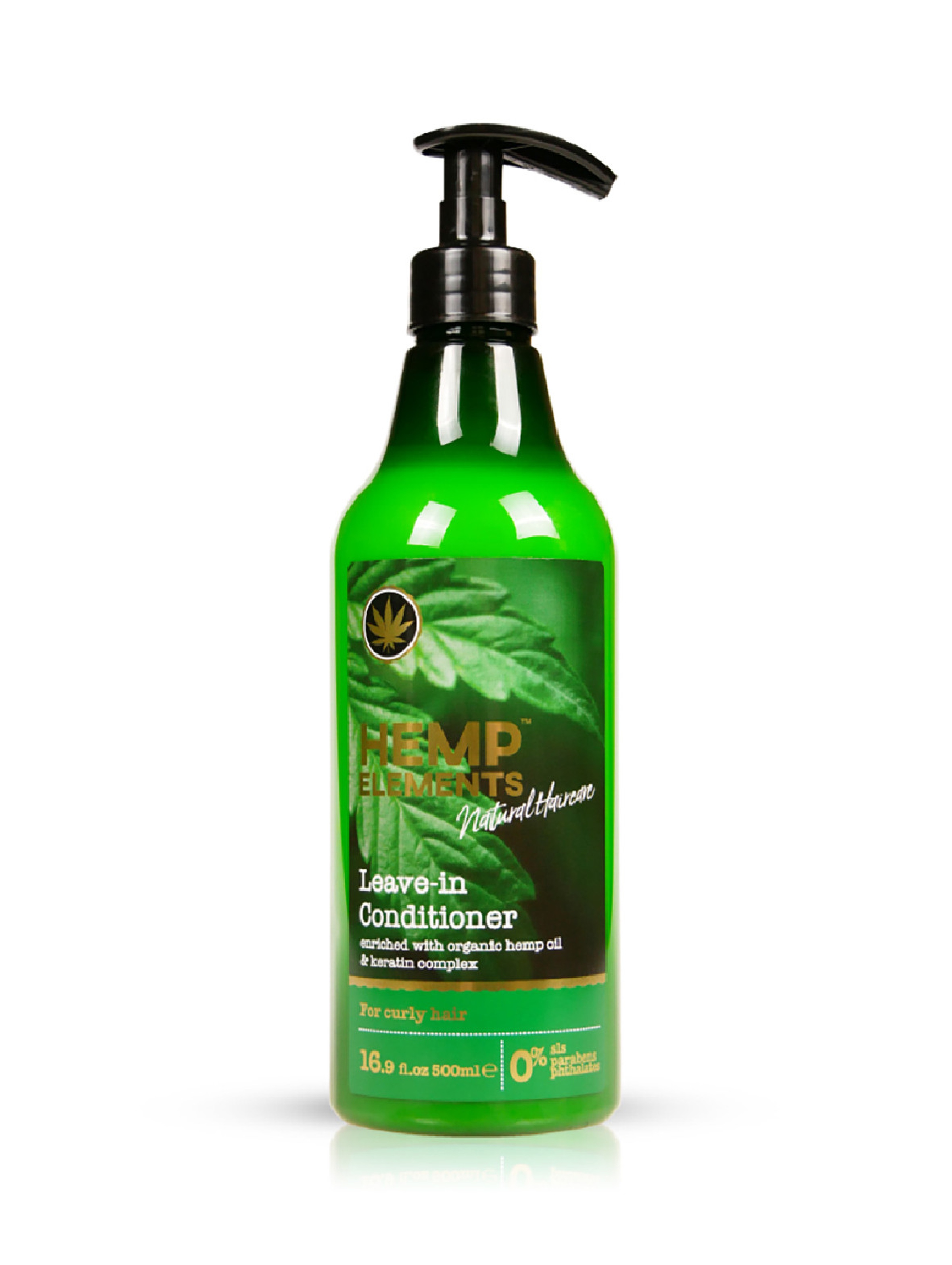 Hemp Elements Leave In Conditioner Curly odżywka do włosów z olejem konopnym 500ml
