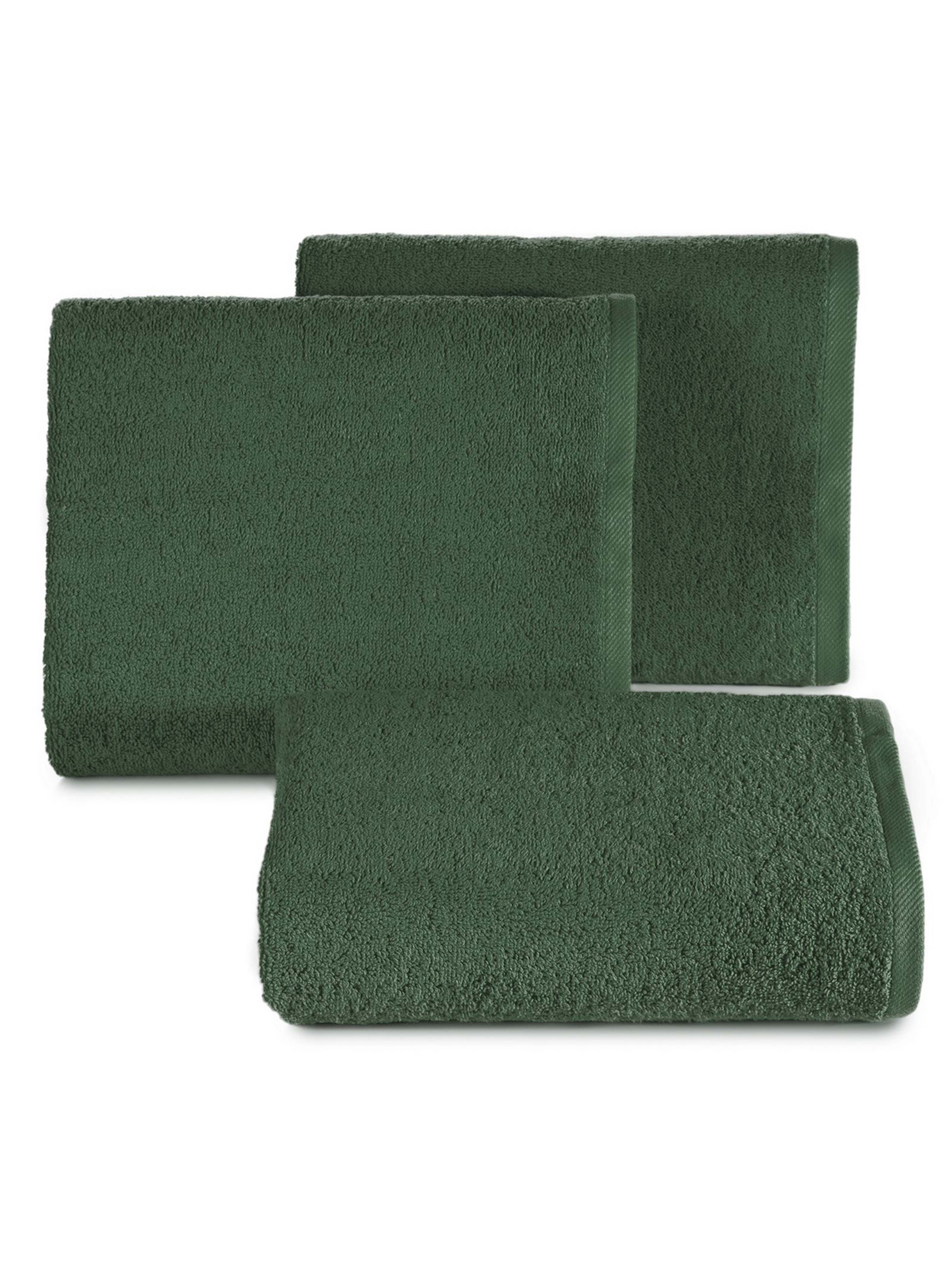 Ręcznik gładki2 (31) 70x140 cm butelkowy zielony