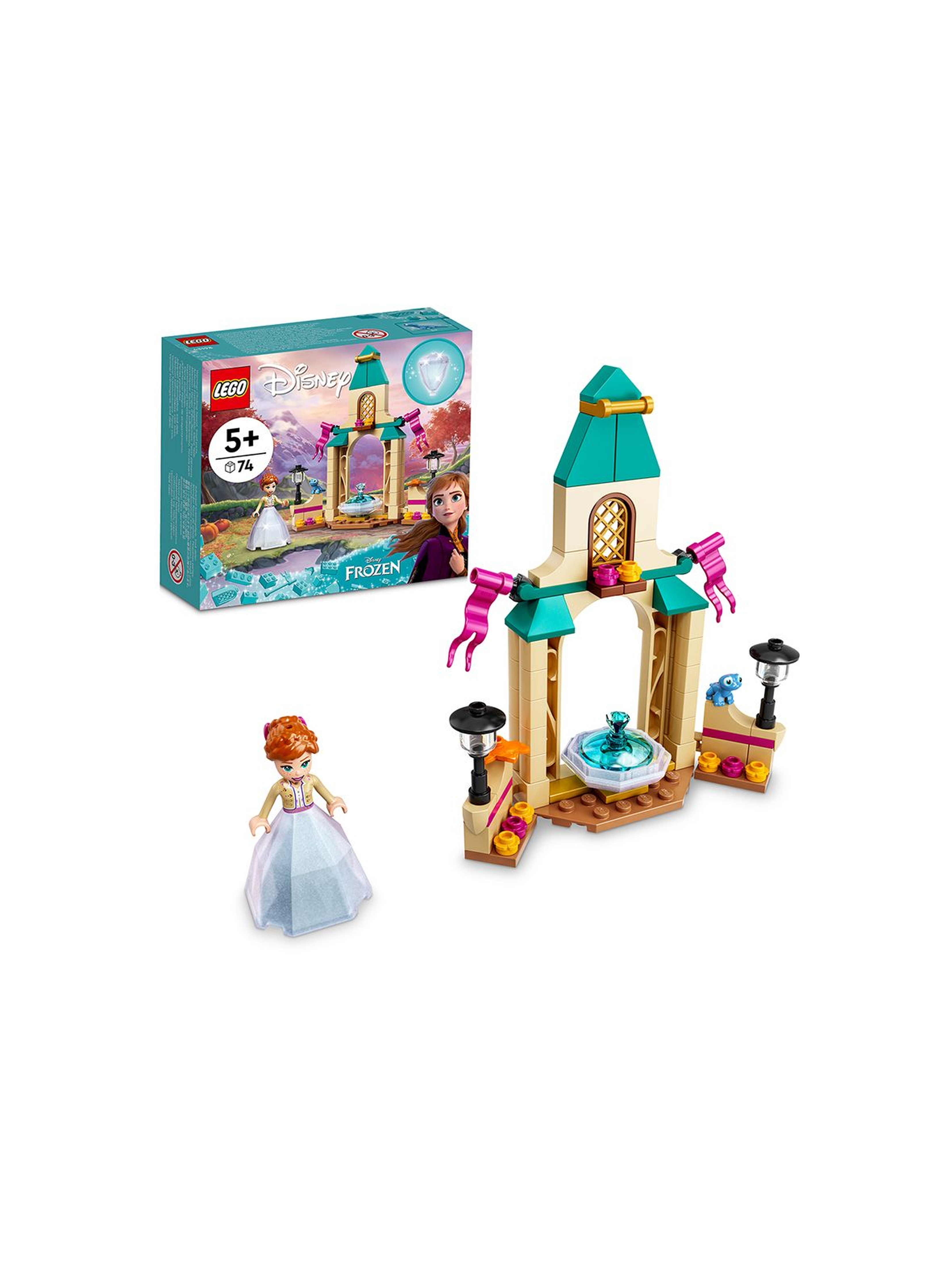 LEGO Disney Princess 43198 Dziedziniec zamku Anny wiek 5+