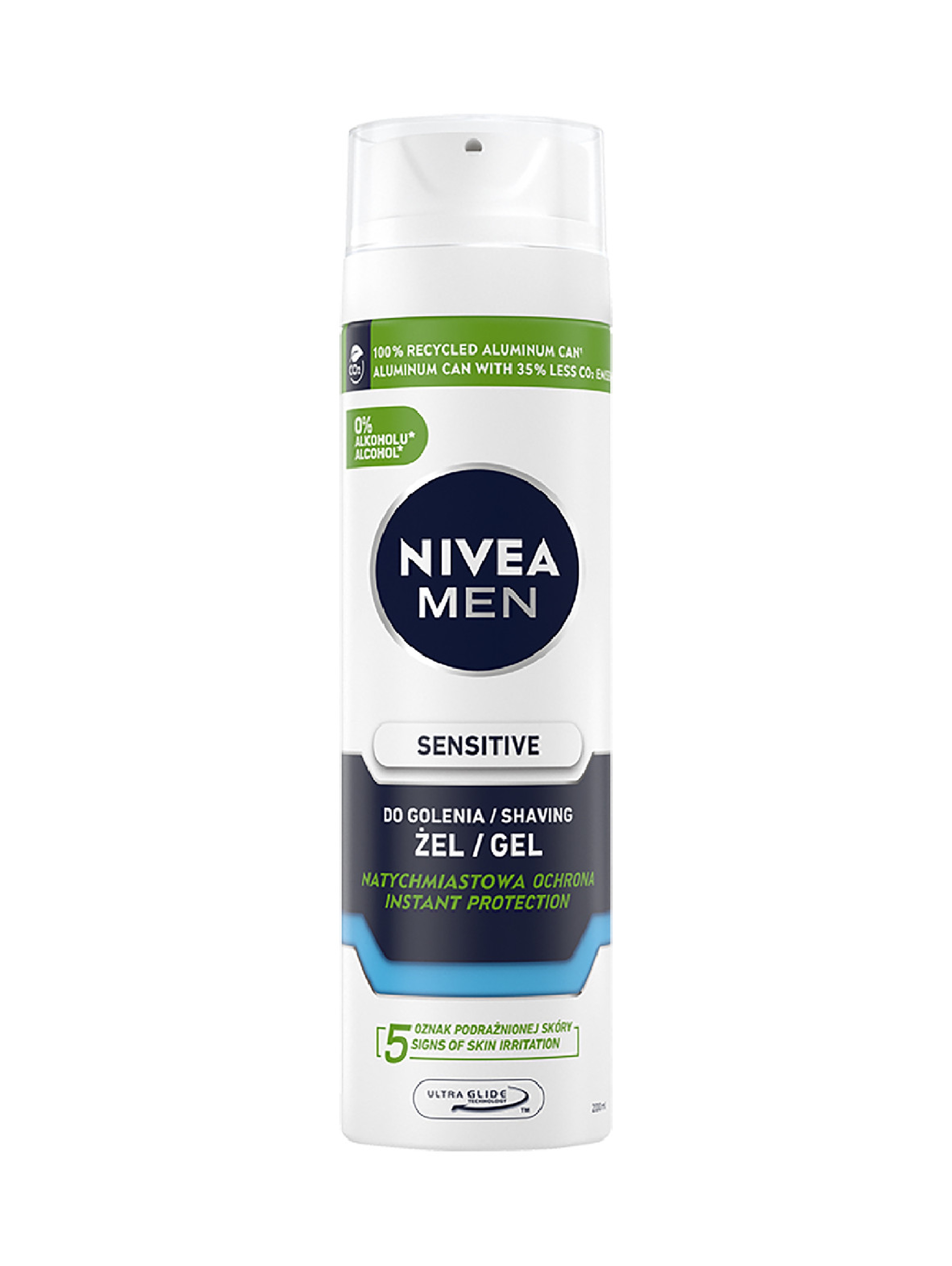 Nivea Men Sensitive Łagodzący Żel do golenia 200 ml