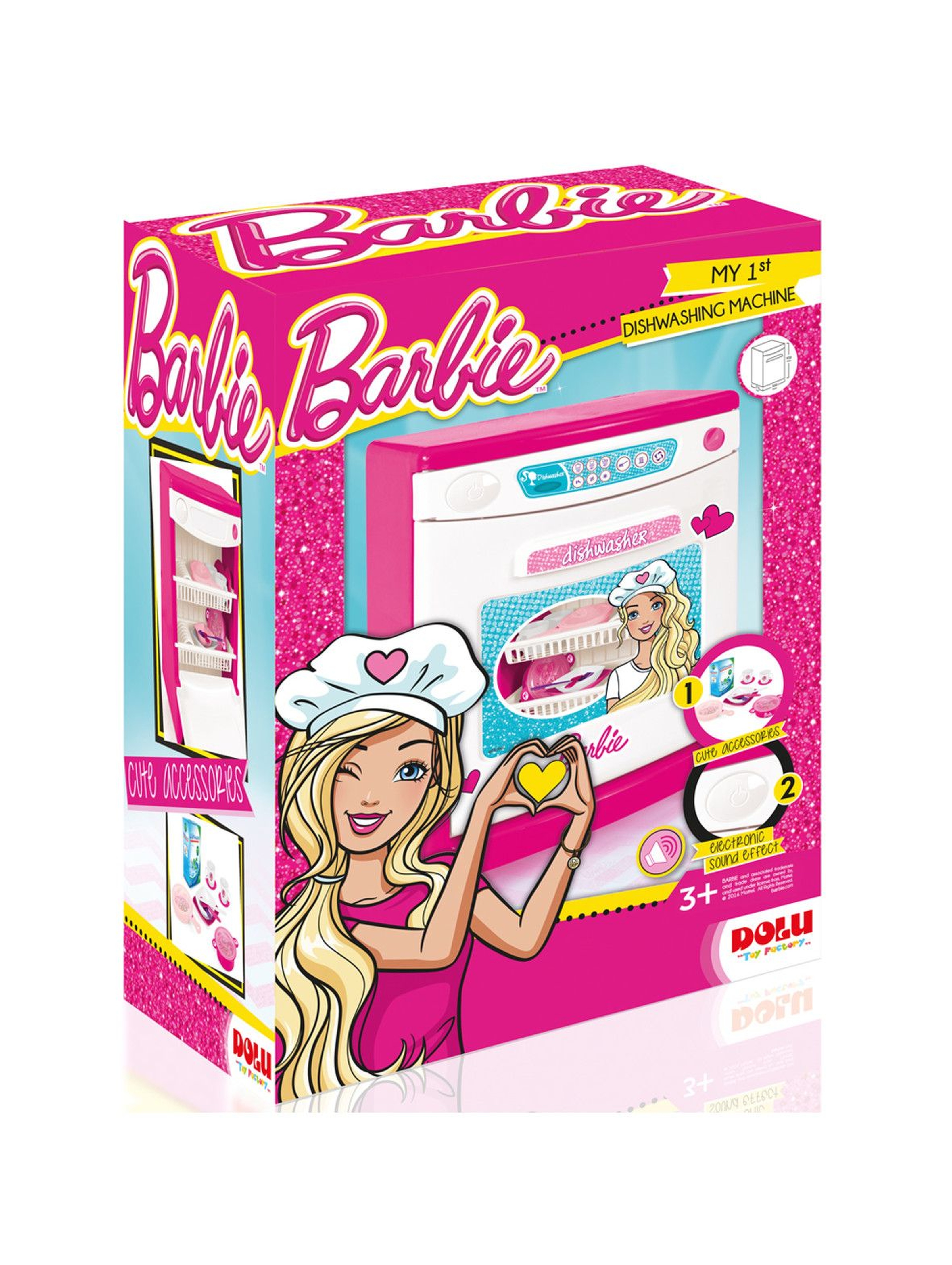 Zmywarka z dźwiękiem Barbie-zabawka dla dziecka wiek 3+