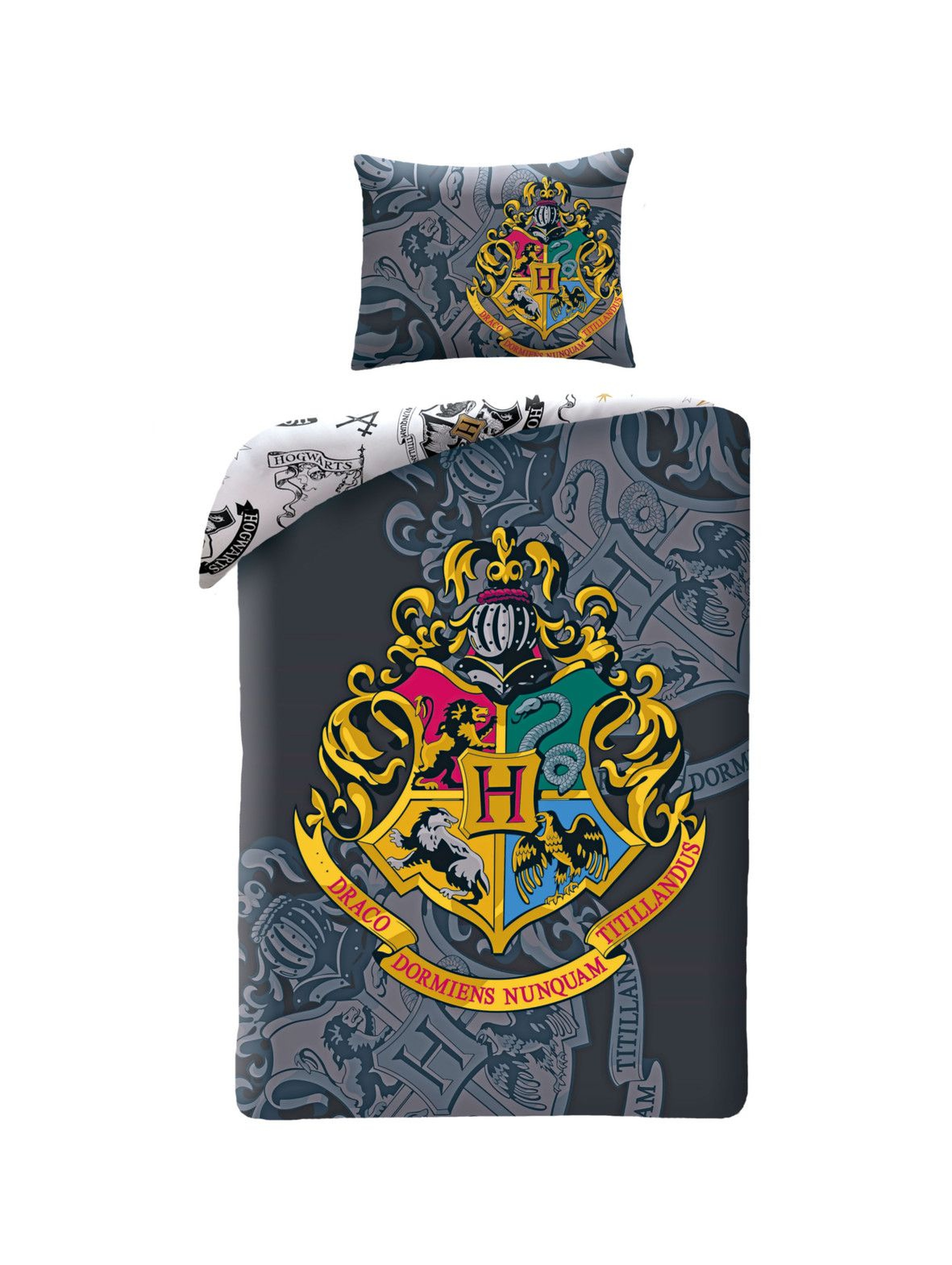 Pościel- poszewka na poduszkę i kołdrę -Harry Potter 140x200cm - 70x90cm