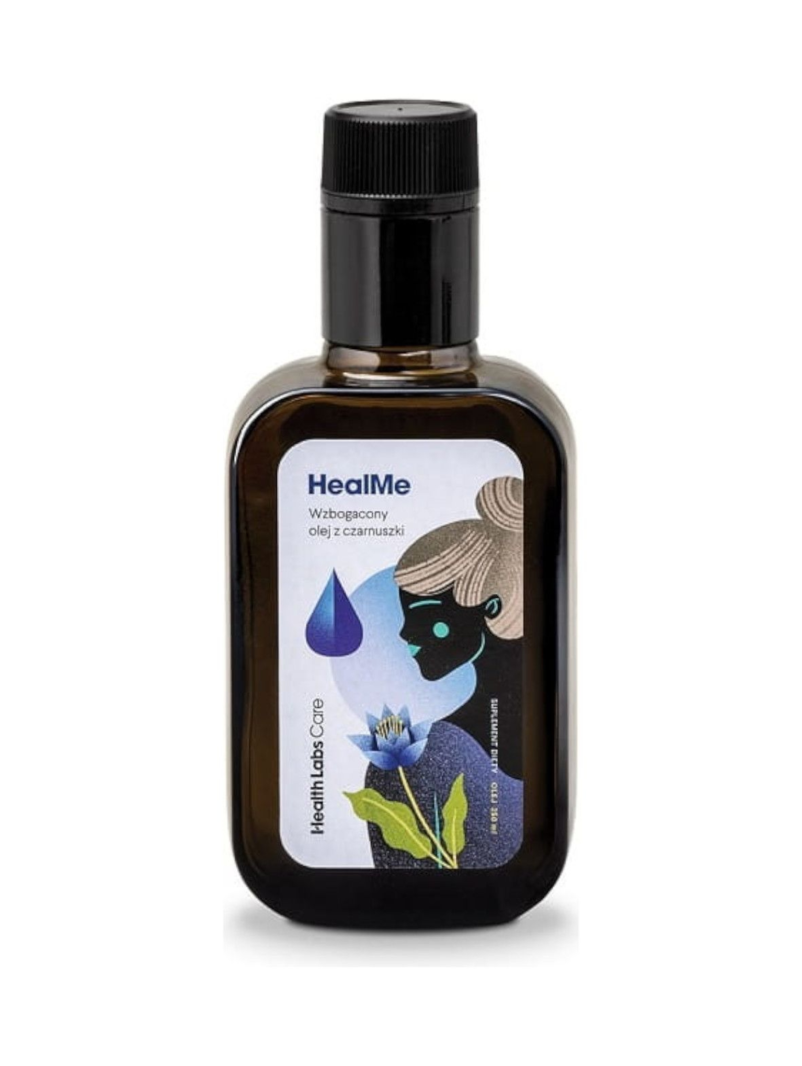 HealMe Zimnotłoczony olej z czarnuszki 250 ml HealthLabs
