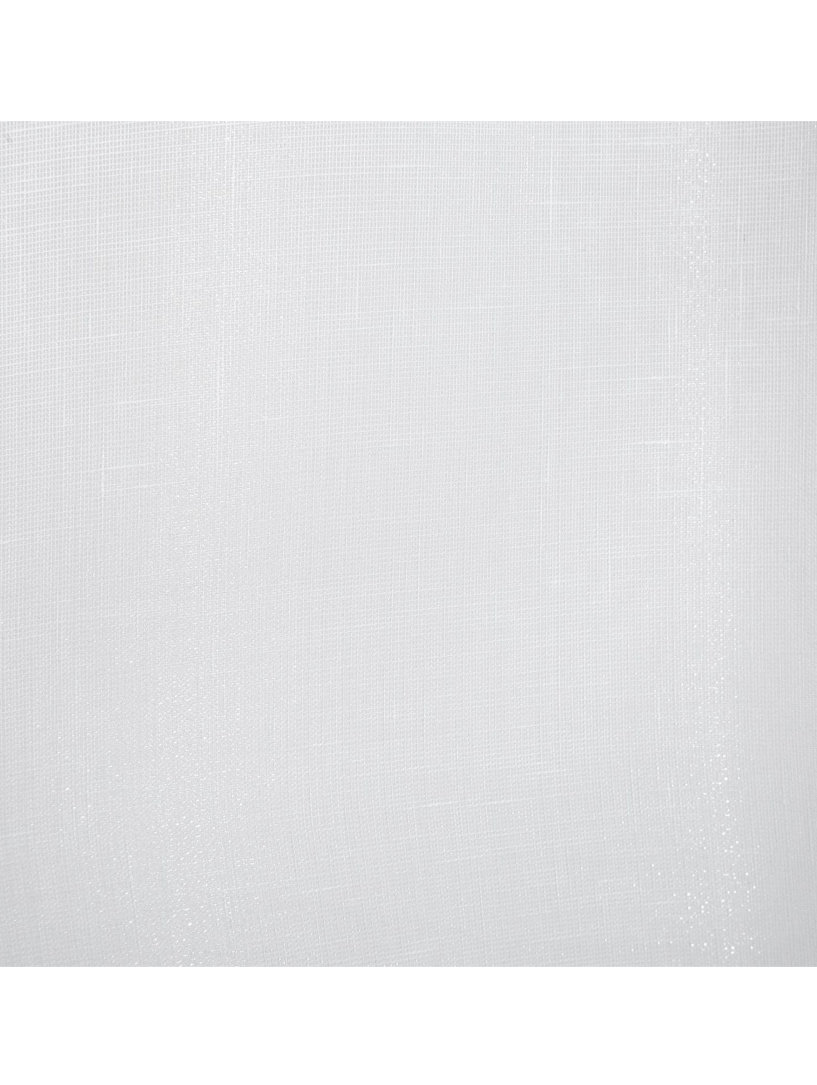 Biała firana na taśmie 300x145 cm