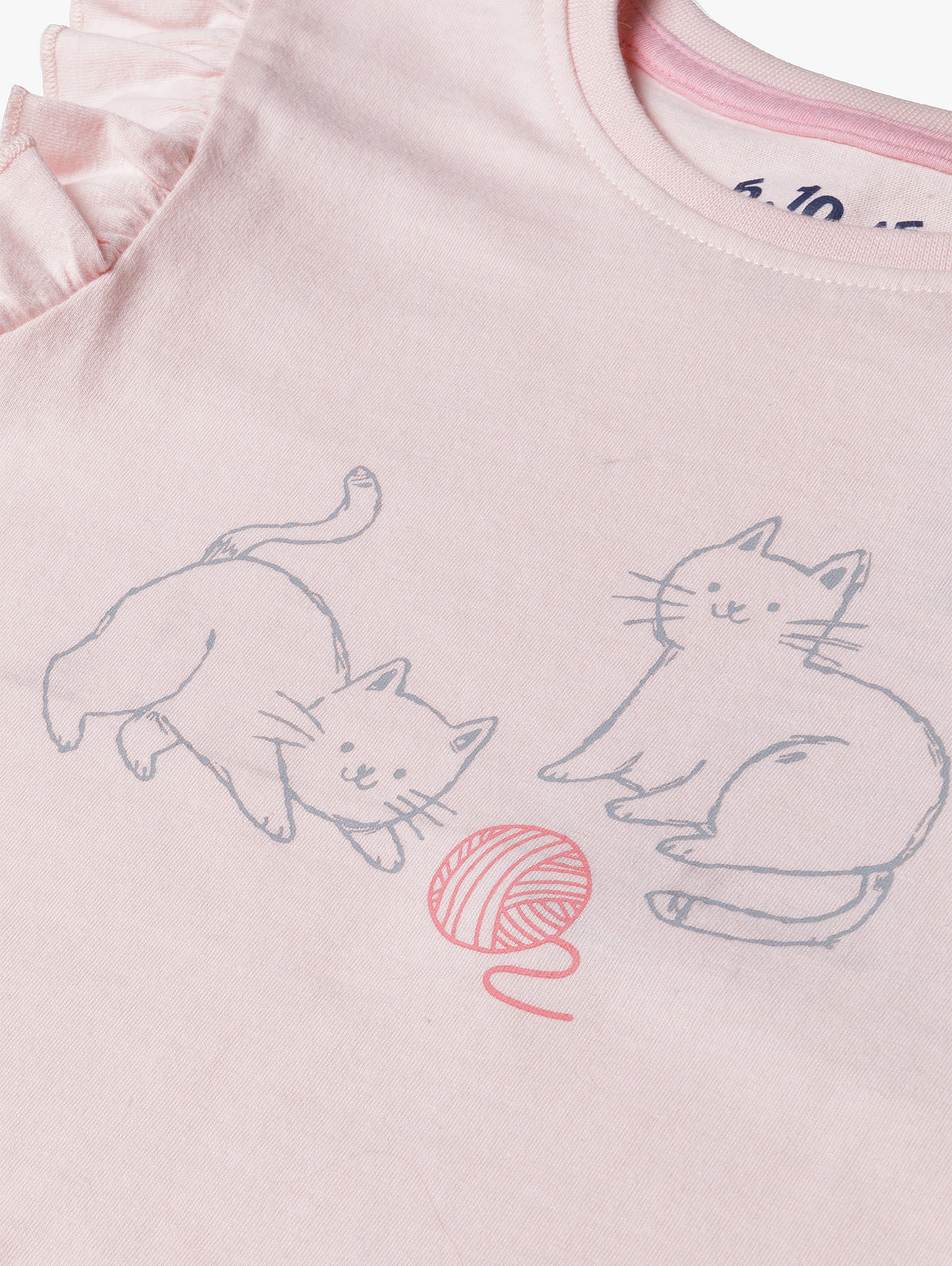 Pidżama dla dziewczynki w kotki