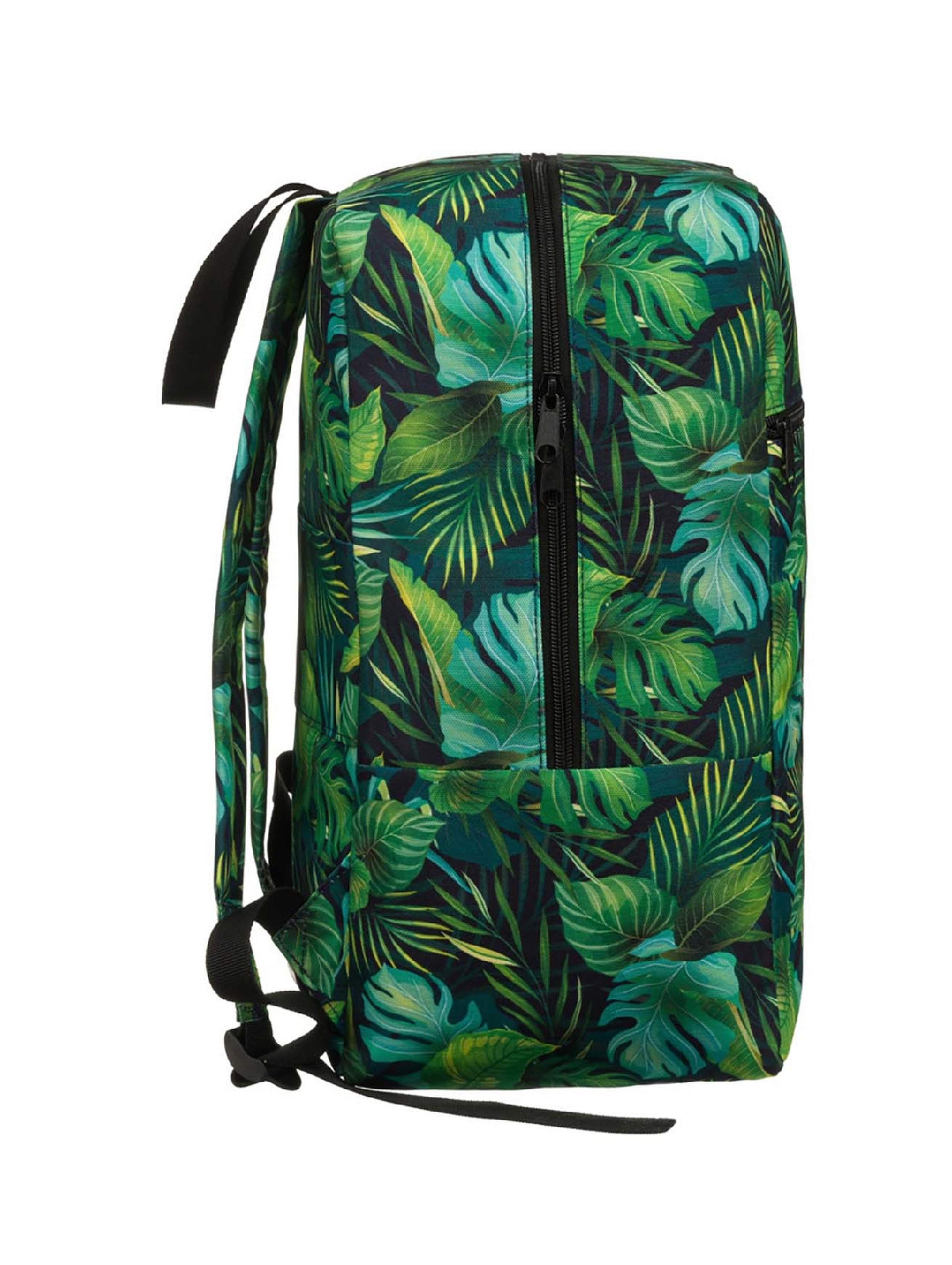 Jednokomorowy plecak zielony podróżny z trwałego poliestru - Rovicky