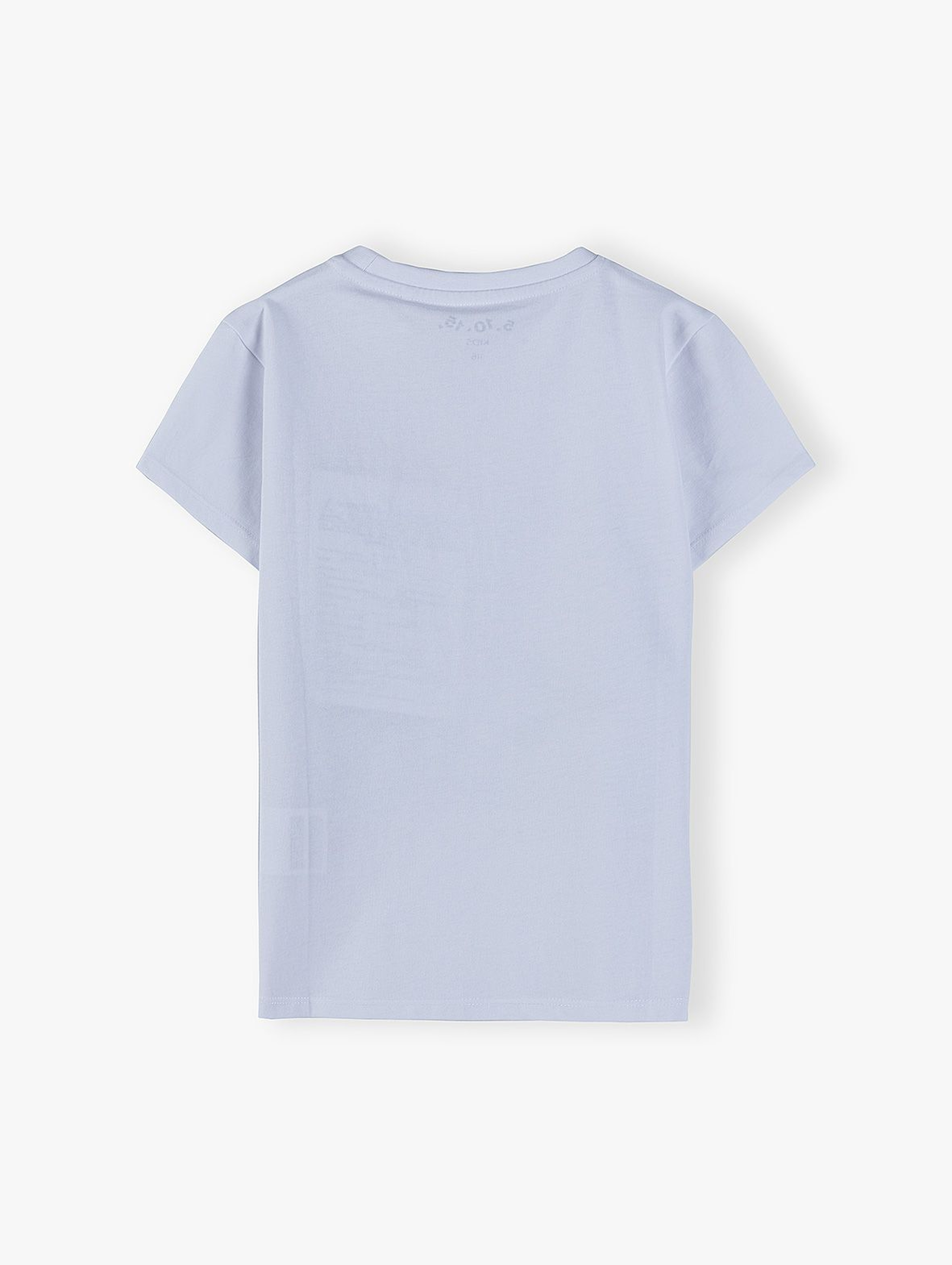 Bawełniany T-shirt Ocean - biały