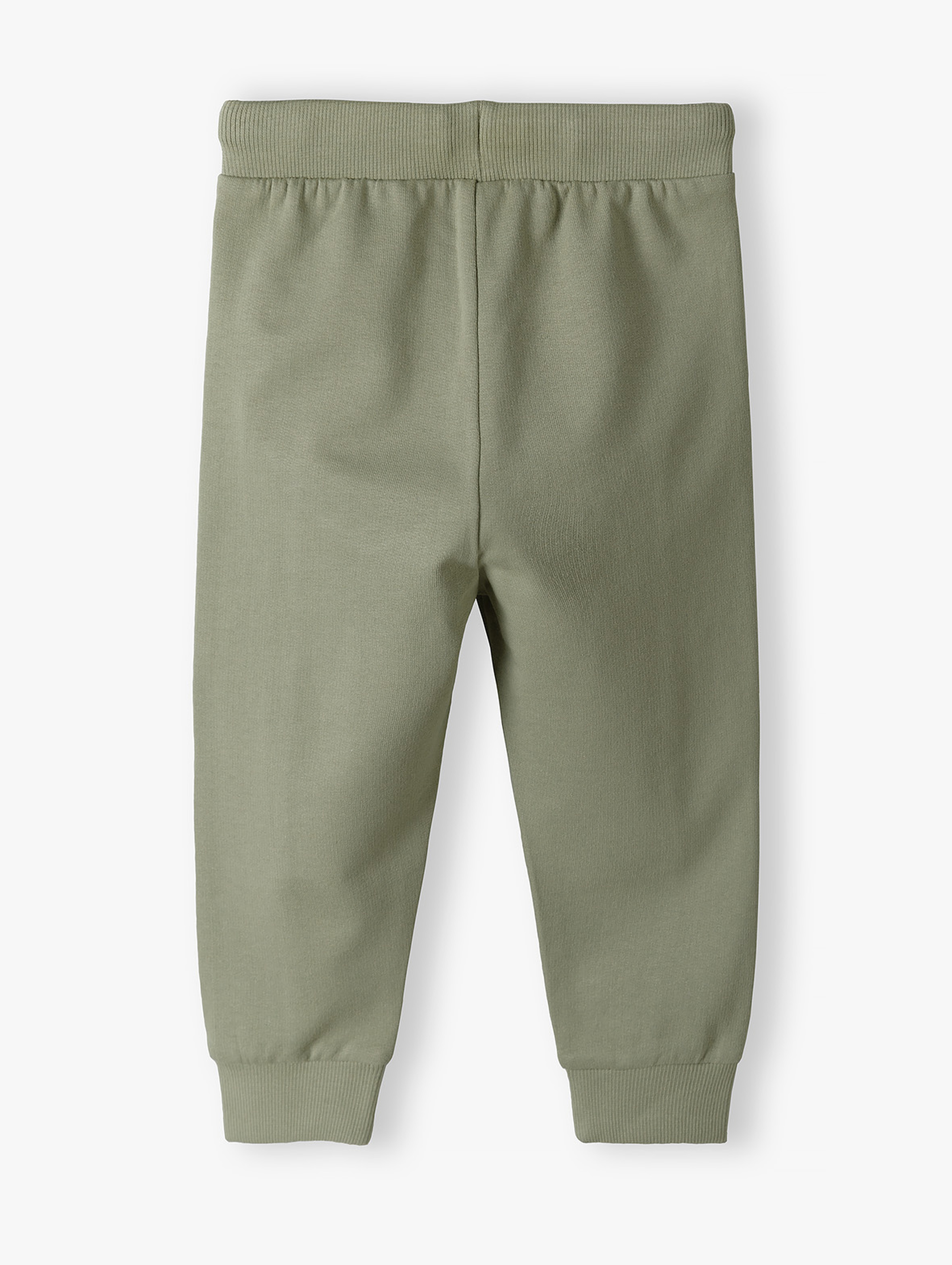 Zielone bawełniane spodnie dresowe dla niemowlaka - 5.10.15.