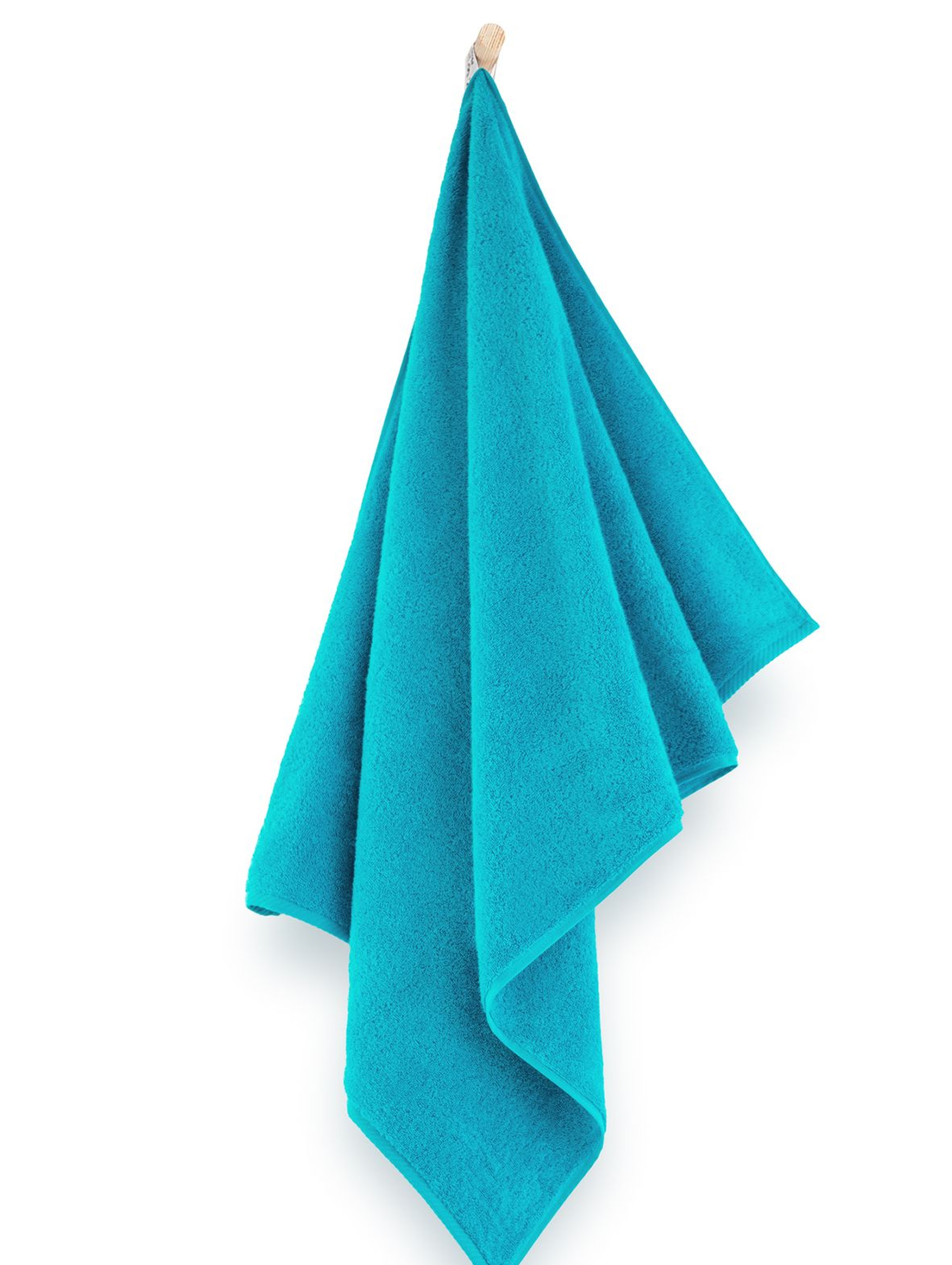Ręcznik z bawełny egipskiej niebieski 70x140cm