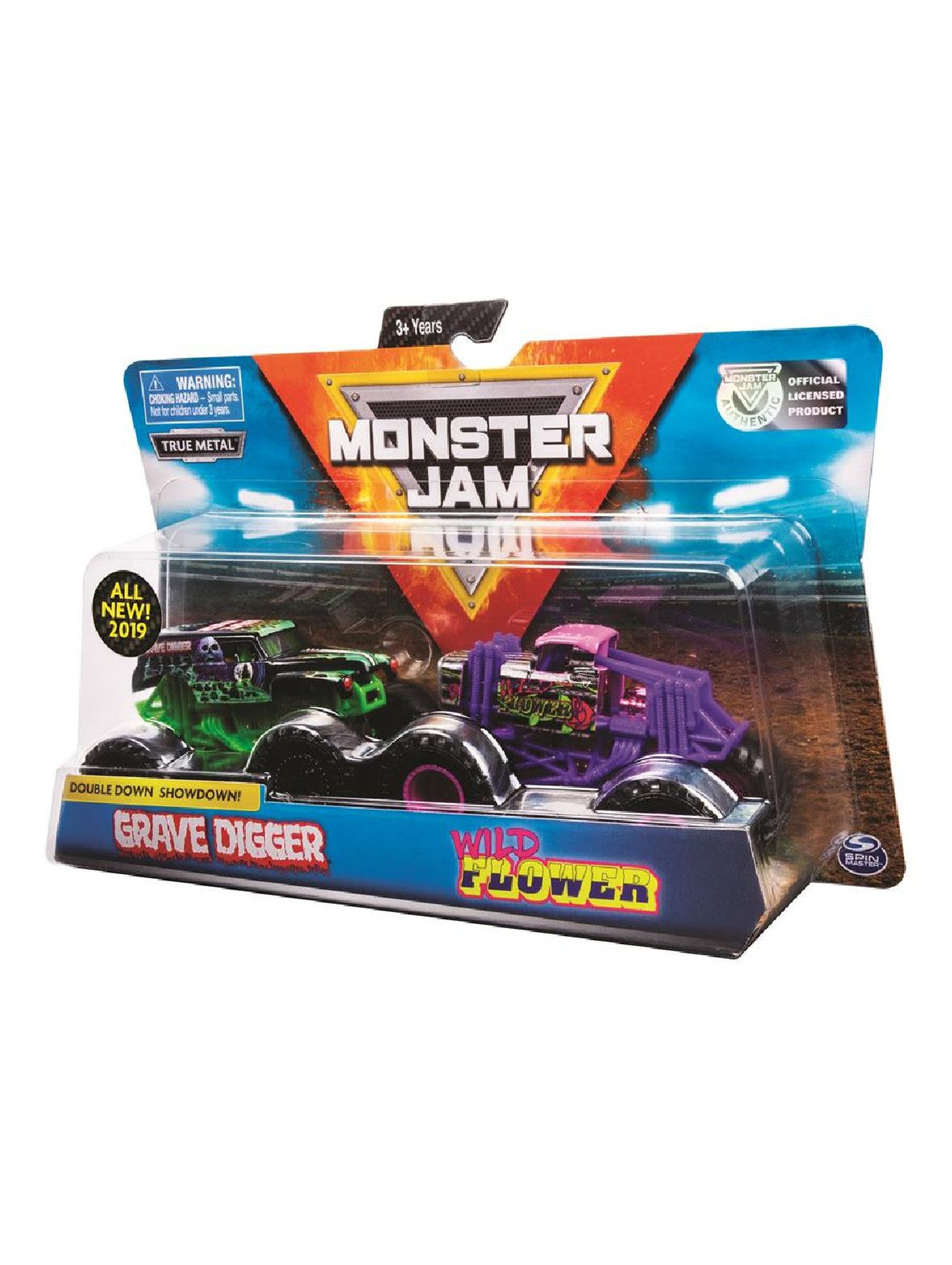 Monster Jam 1:64 die-cast 2pak