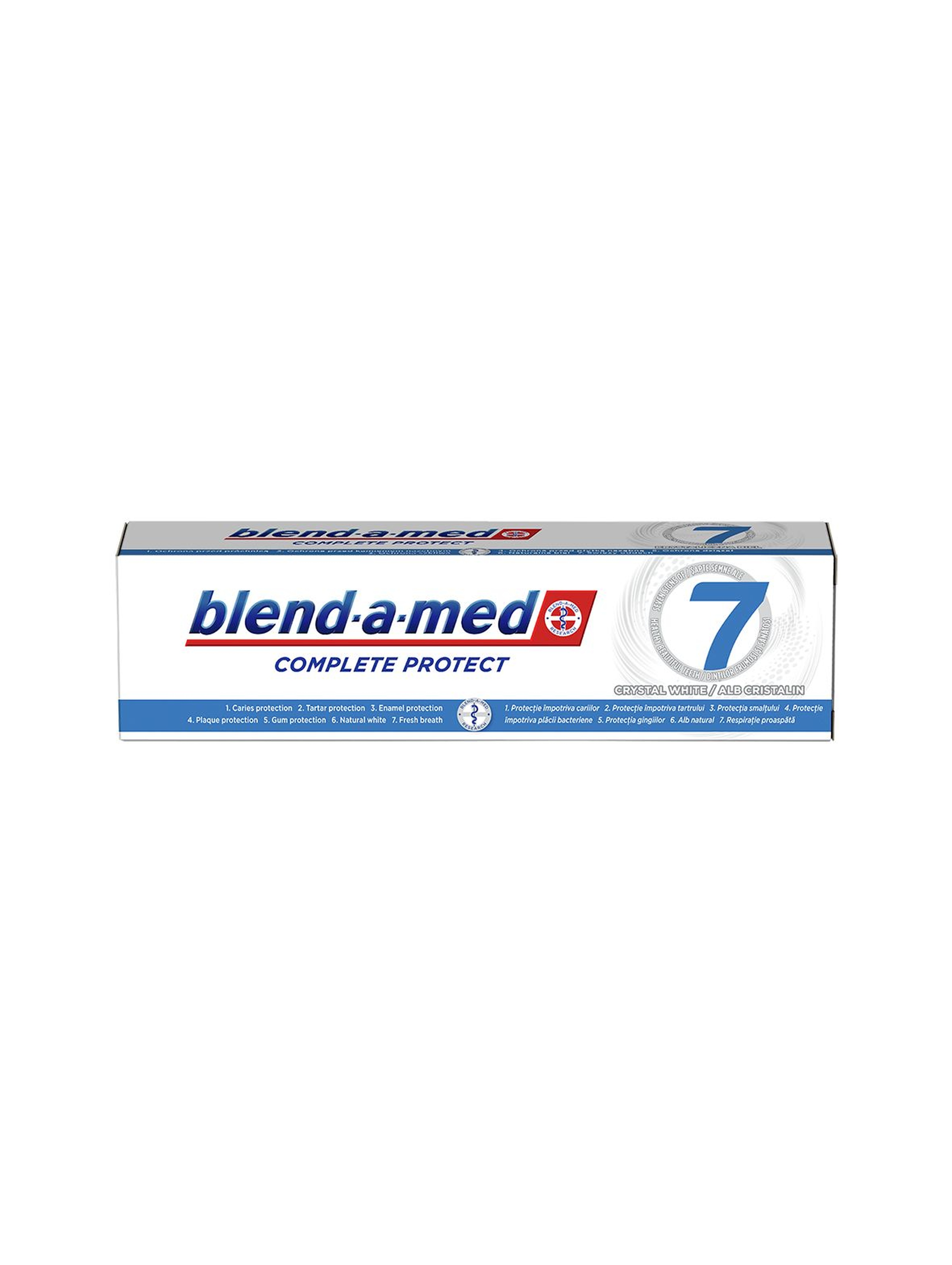 Blend-a-med Complete Protect 7 Crystal White Pasta do zębów 100ml
