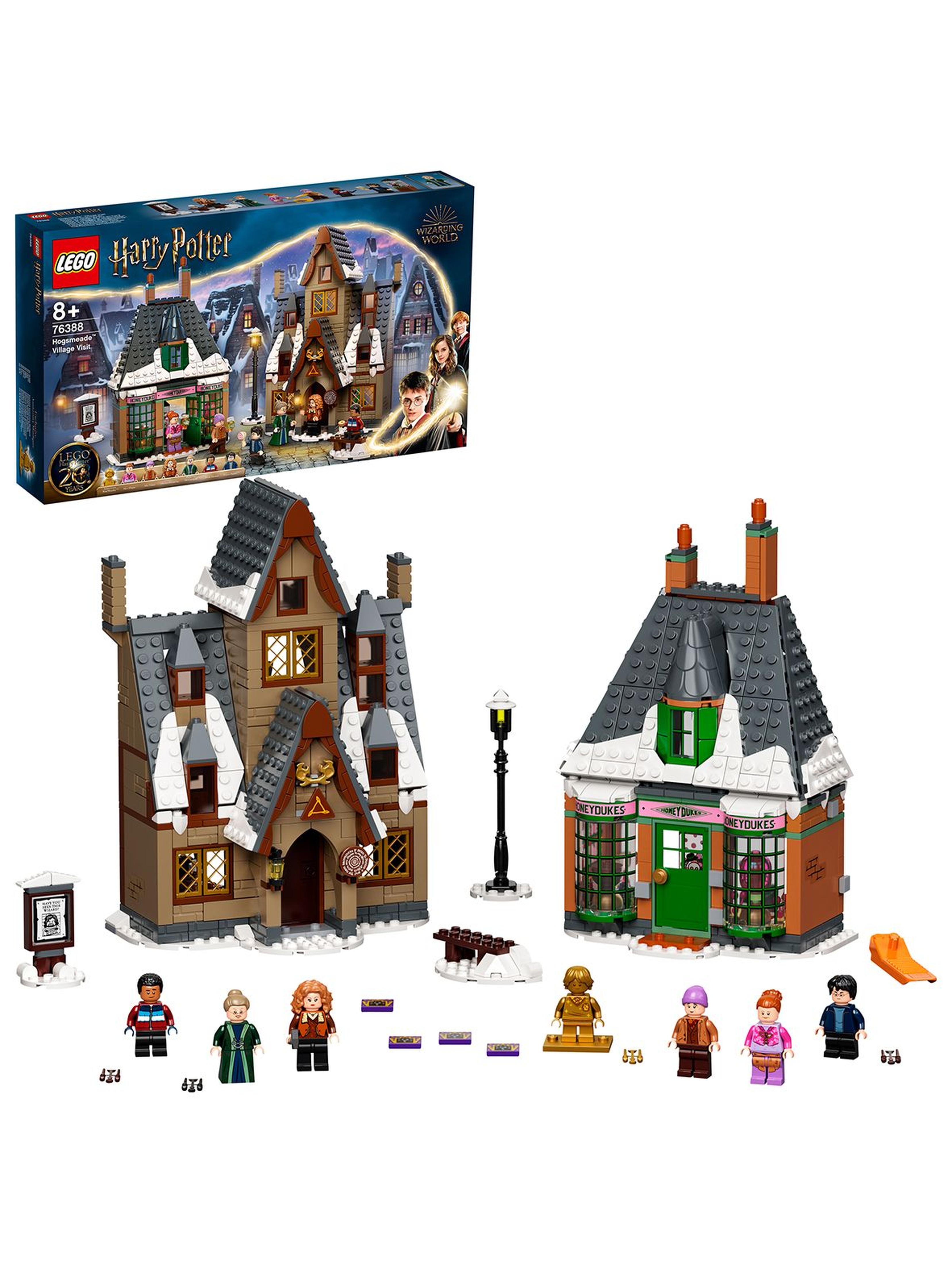 LEGO Harry Potter TM - Wizyta w wiosce Hogsmeade 76388 - 851 elementów, wiek 8+