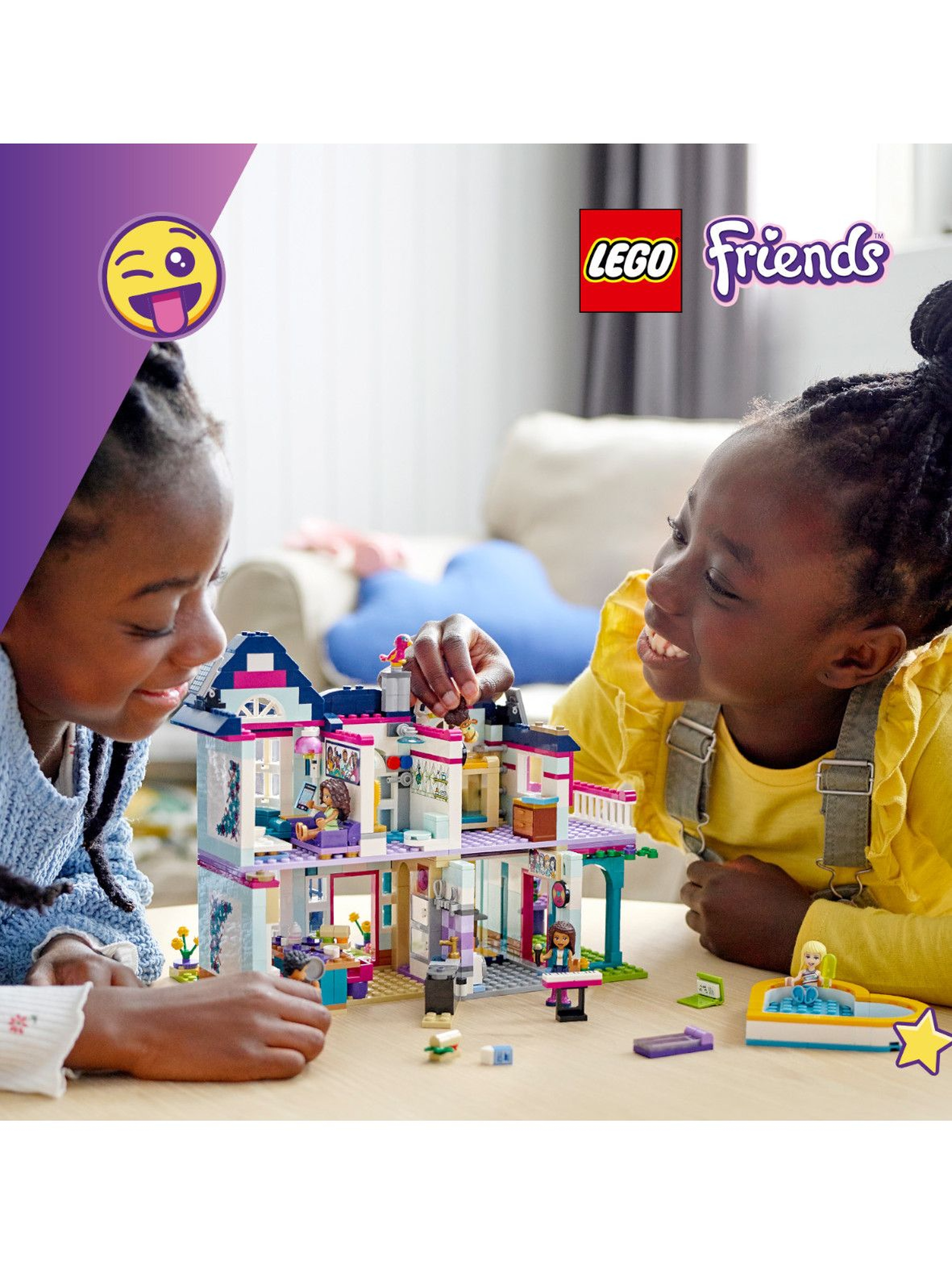 Klocki LEGO Friends - Dom rodzinny Andrei - 802 el