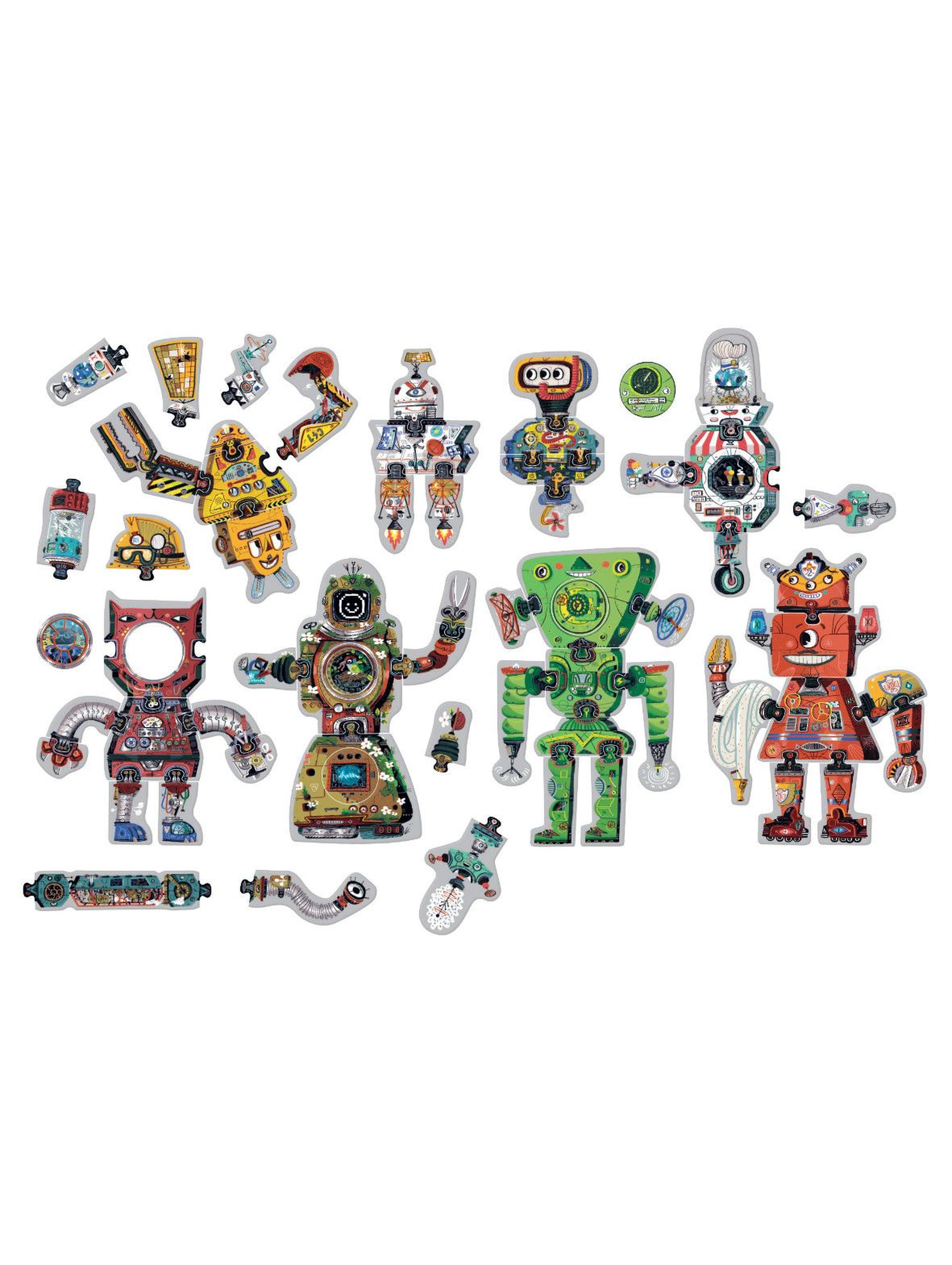 Puzzle CzuCzu 65 Kreatywne Roboty wiek 3+