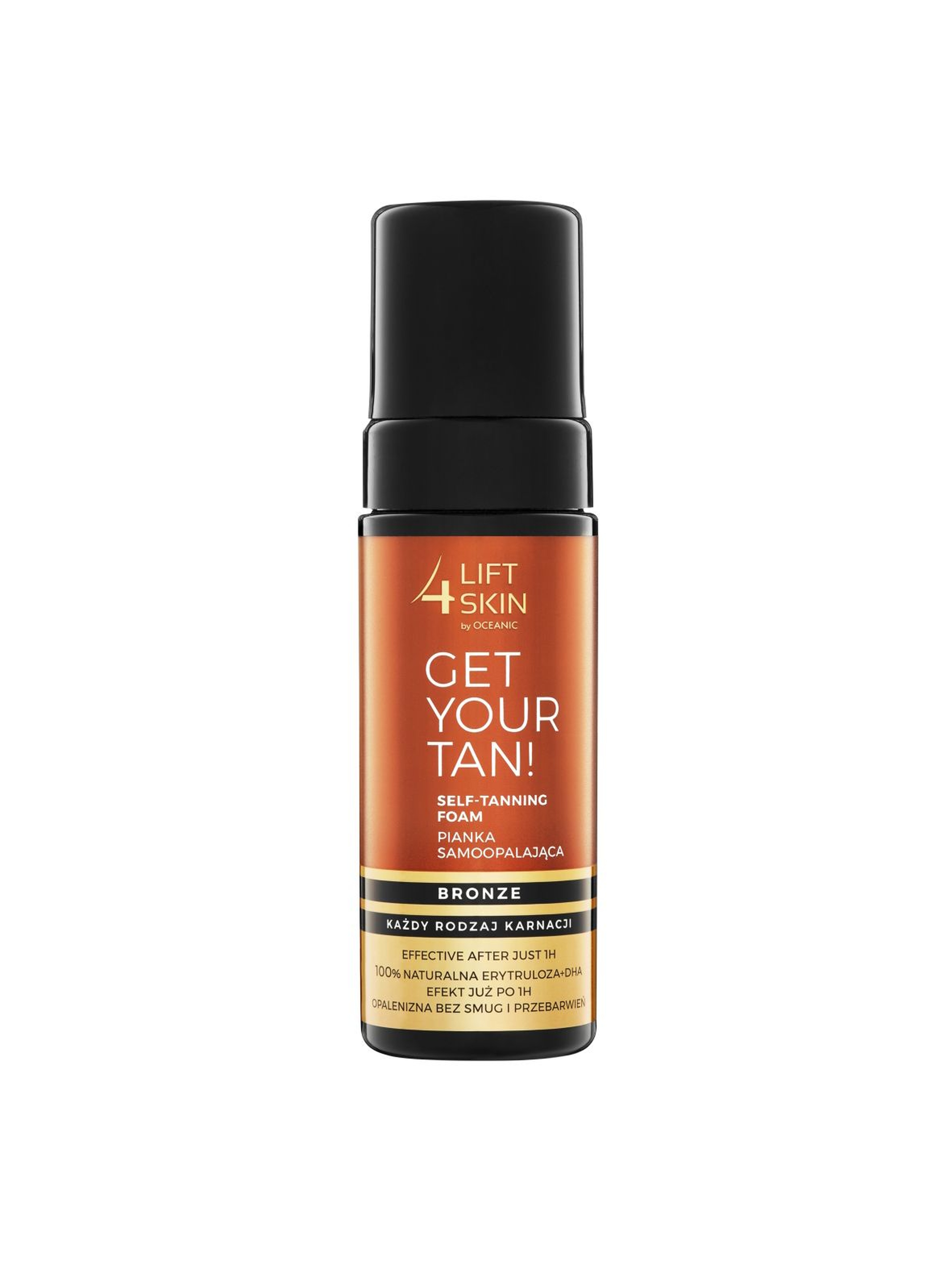 Lift4Skin Get Your Tan! pianka samoopalająca 150 ml