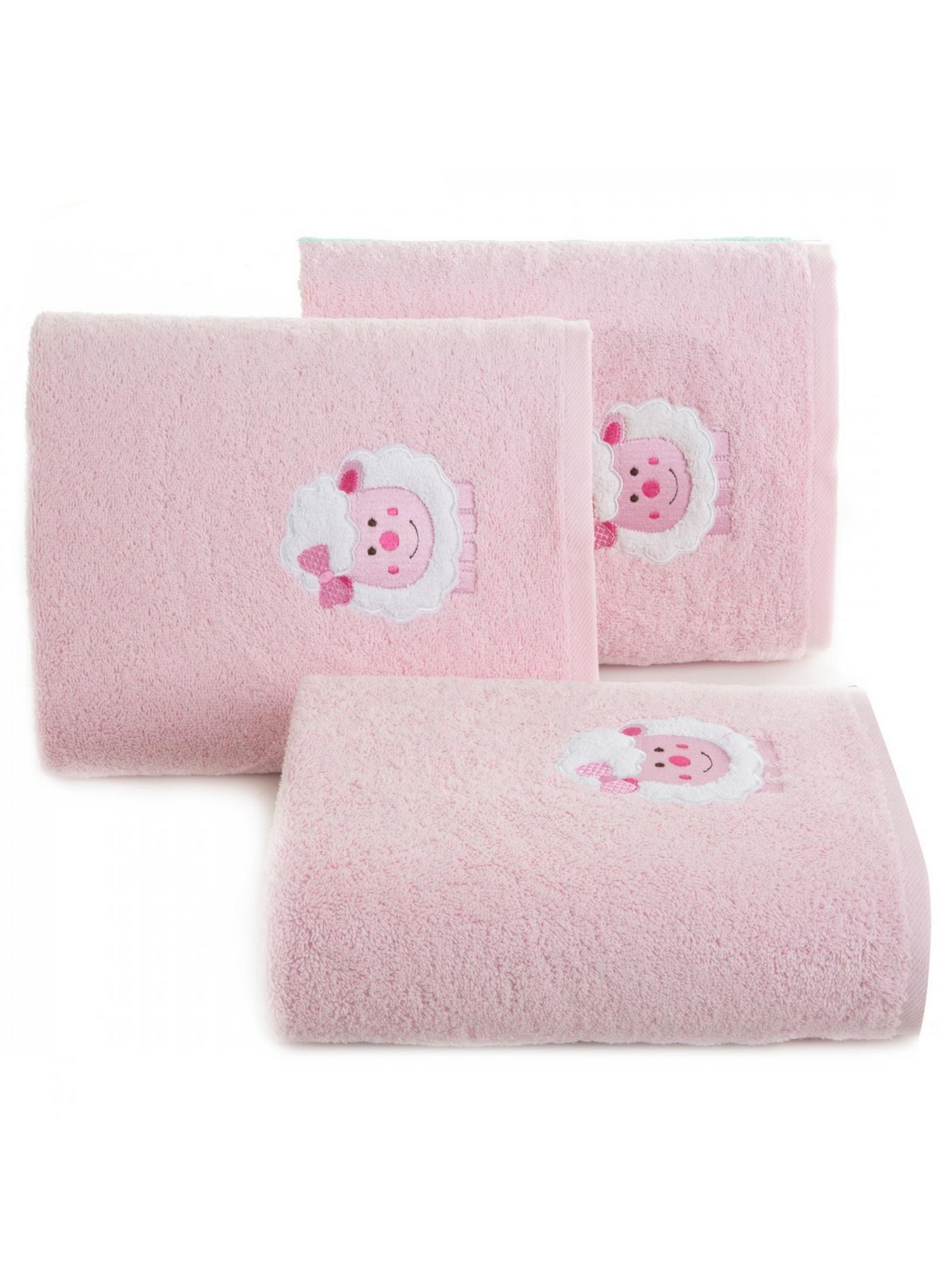 Różowy ręcznik 50x90 cm