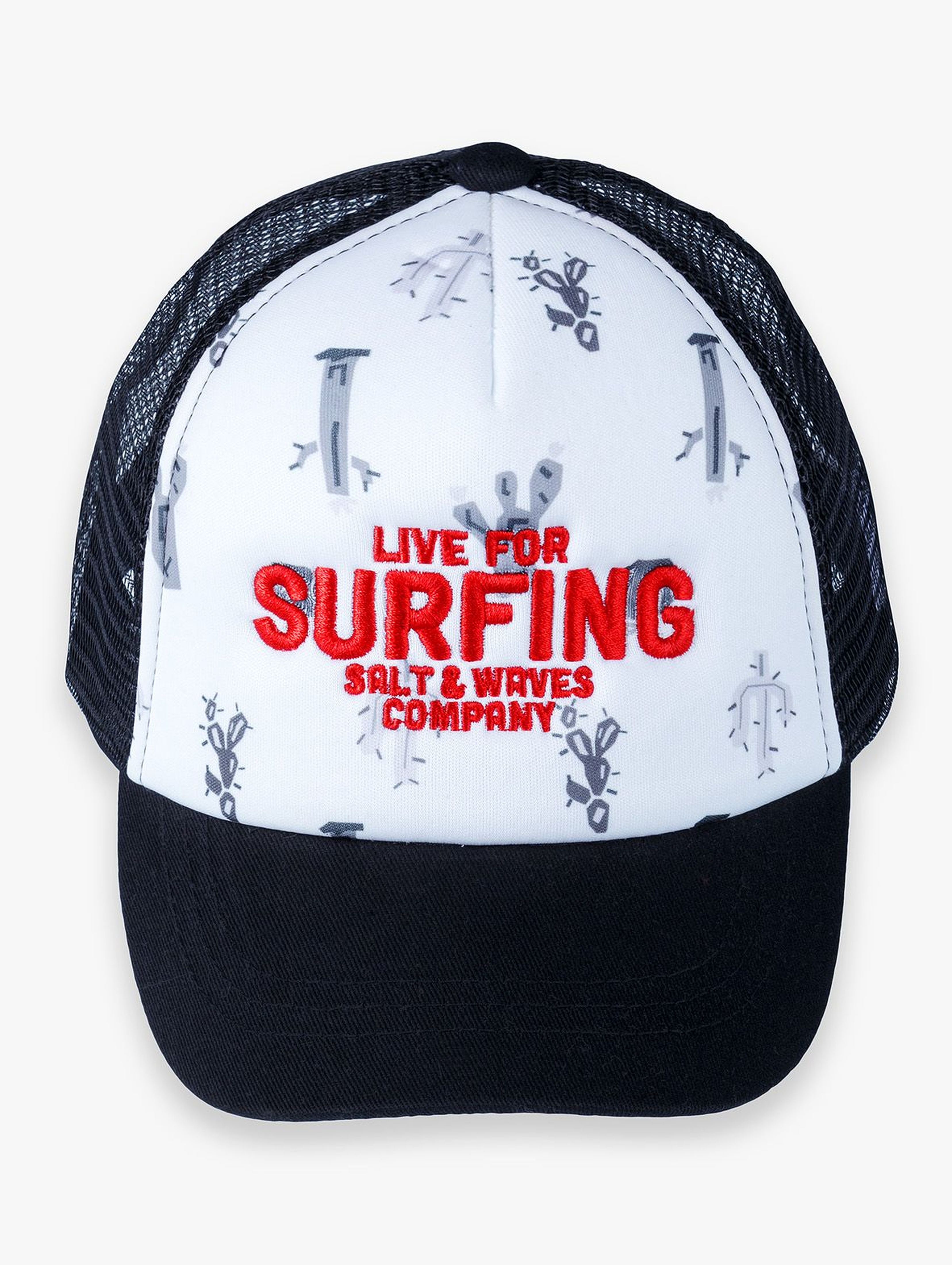 Czapka chłopięca z daszkiem- Live for Surfing