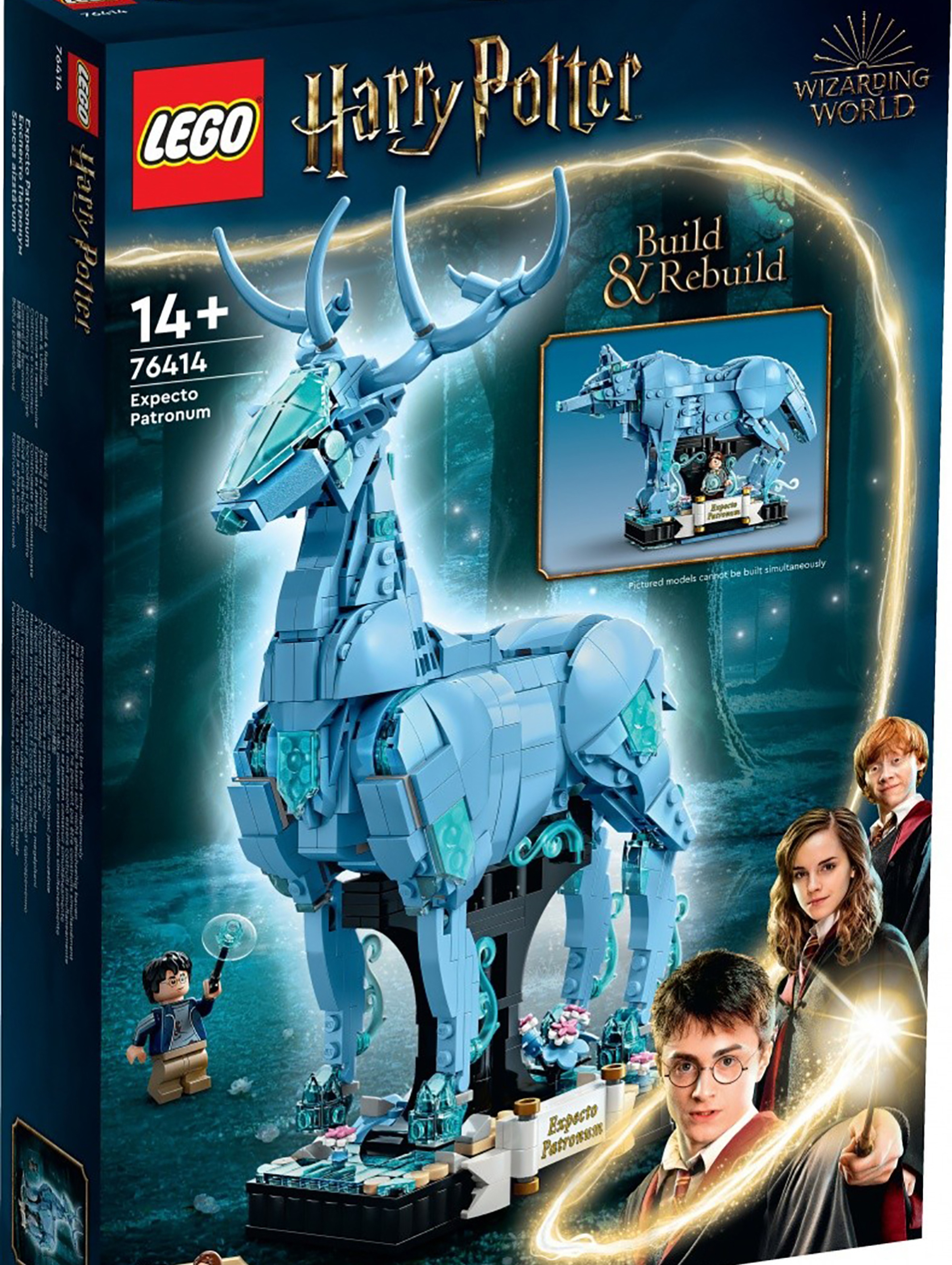 Klocki LEGO Harry Potter 76414 Expecto Patronum - 754 elementy, wiek 14 +